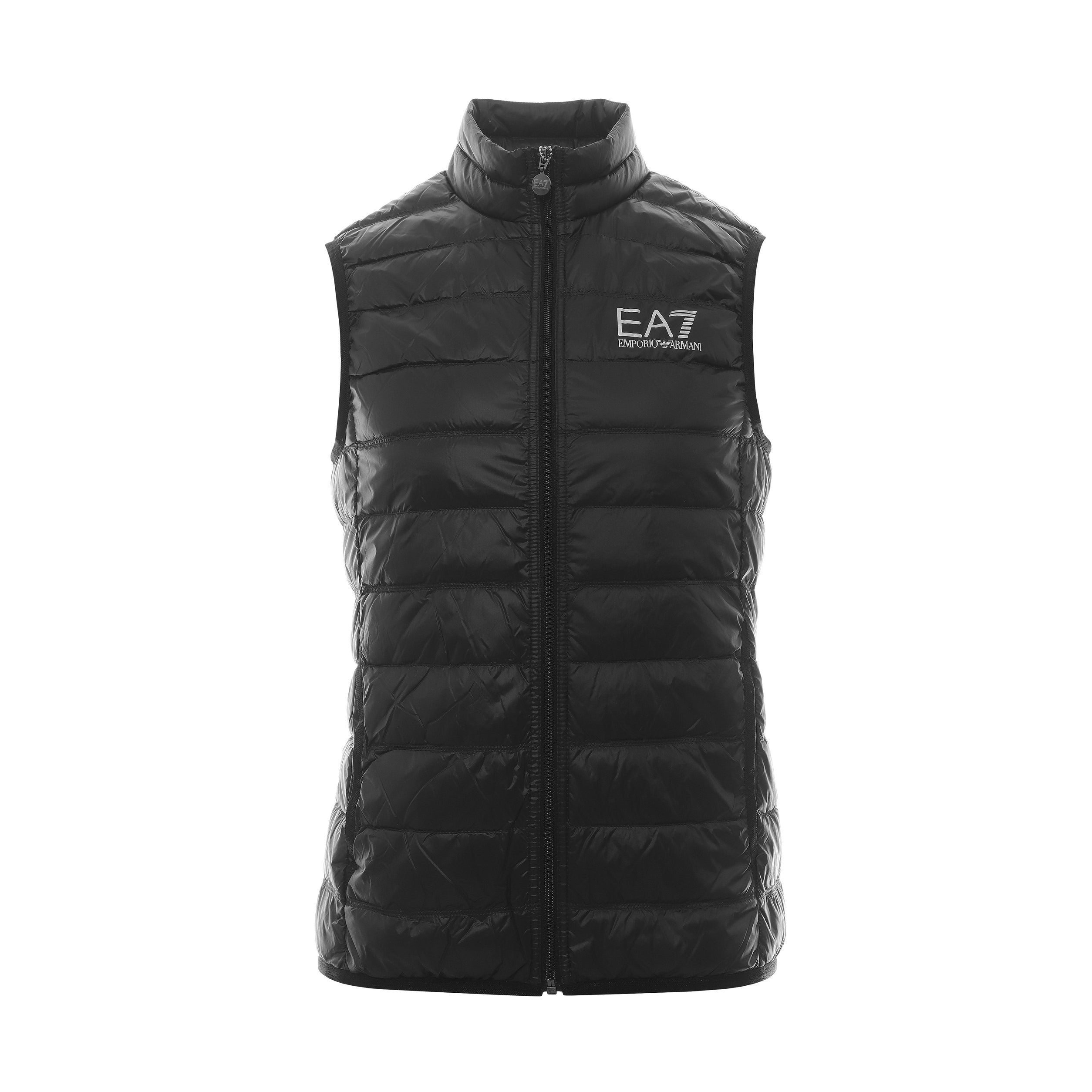 Ea7 gilet black hotsell