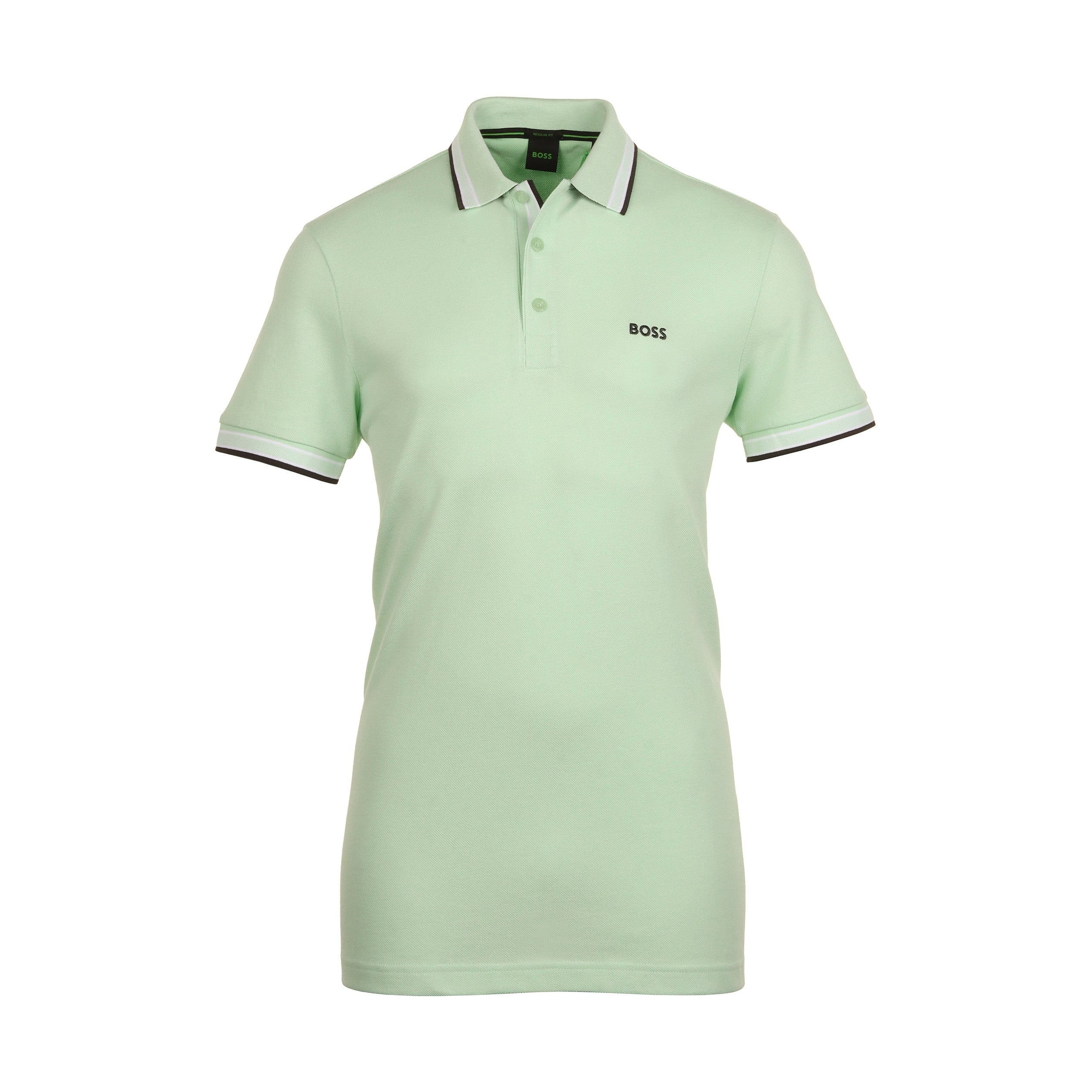 BOSS Paddy Polo Shirt 50469055 Pastel Green 388 Function18 Restrictedgs