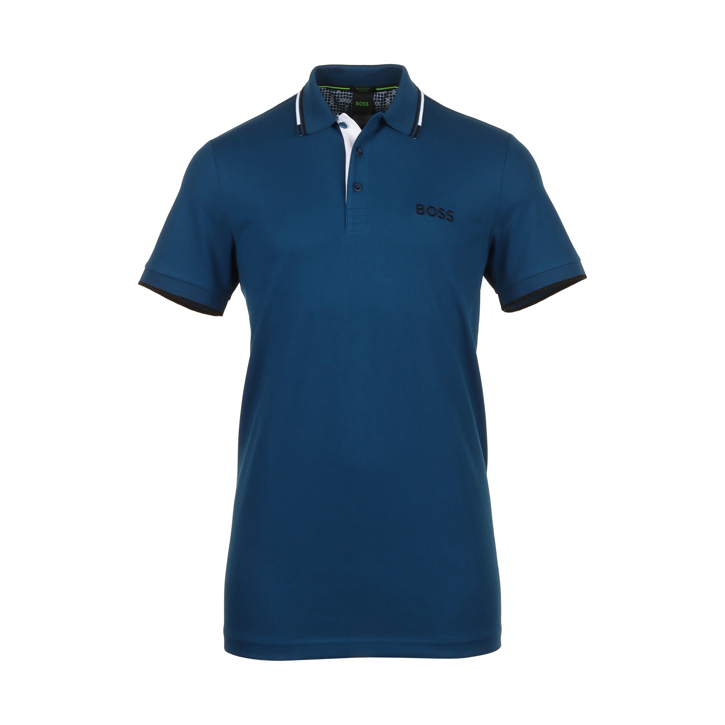 BOSS Paddy Pro Polo Shirt 50469102 Teal Blue 494 Function18