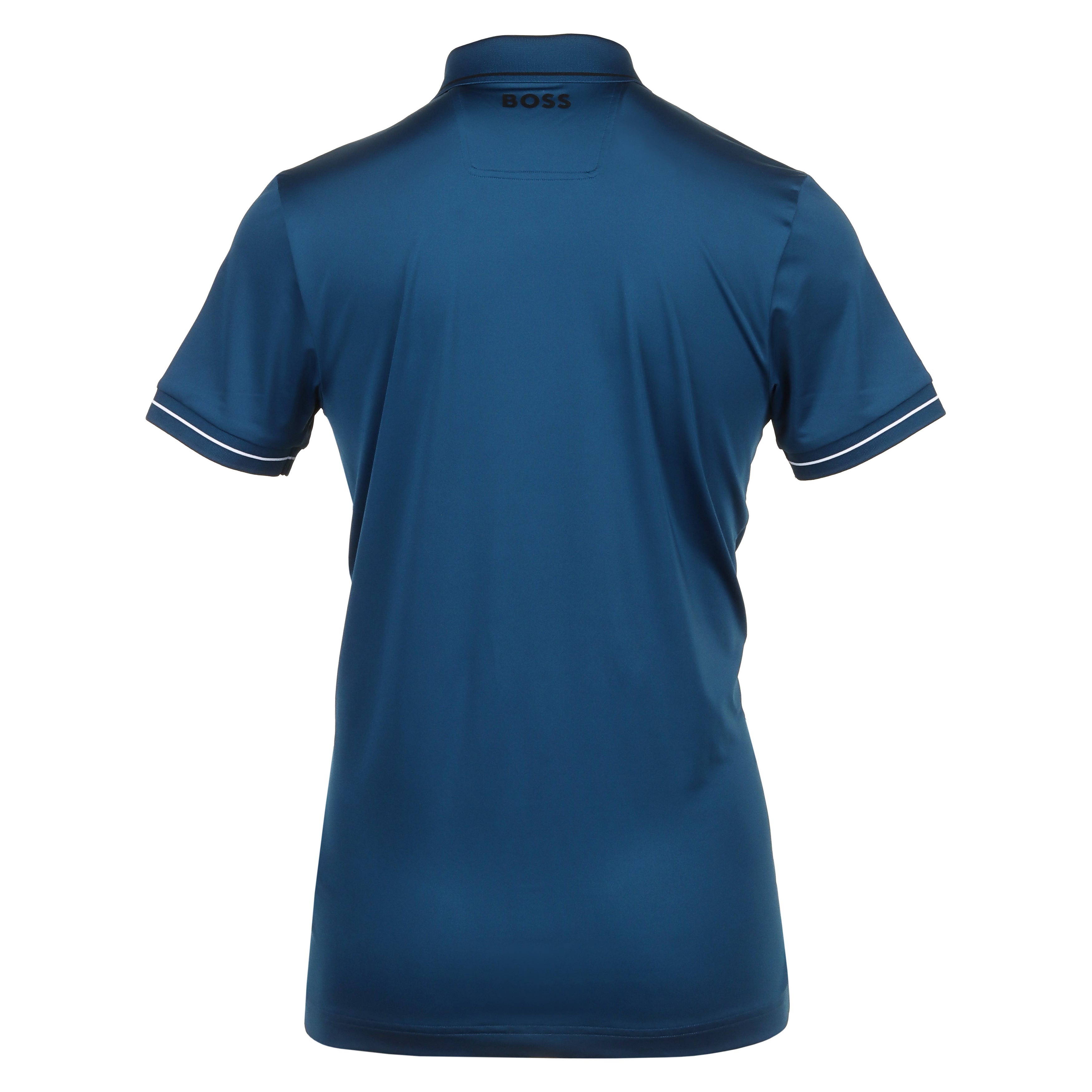 BOSS Paul Pro Polo Shirt 50506203 Teal Blue 494 Function18