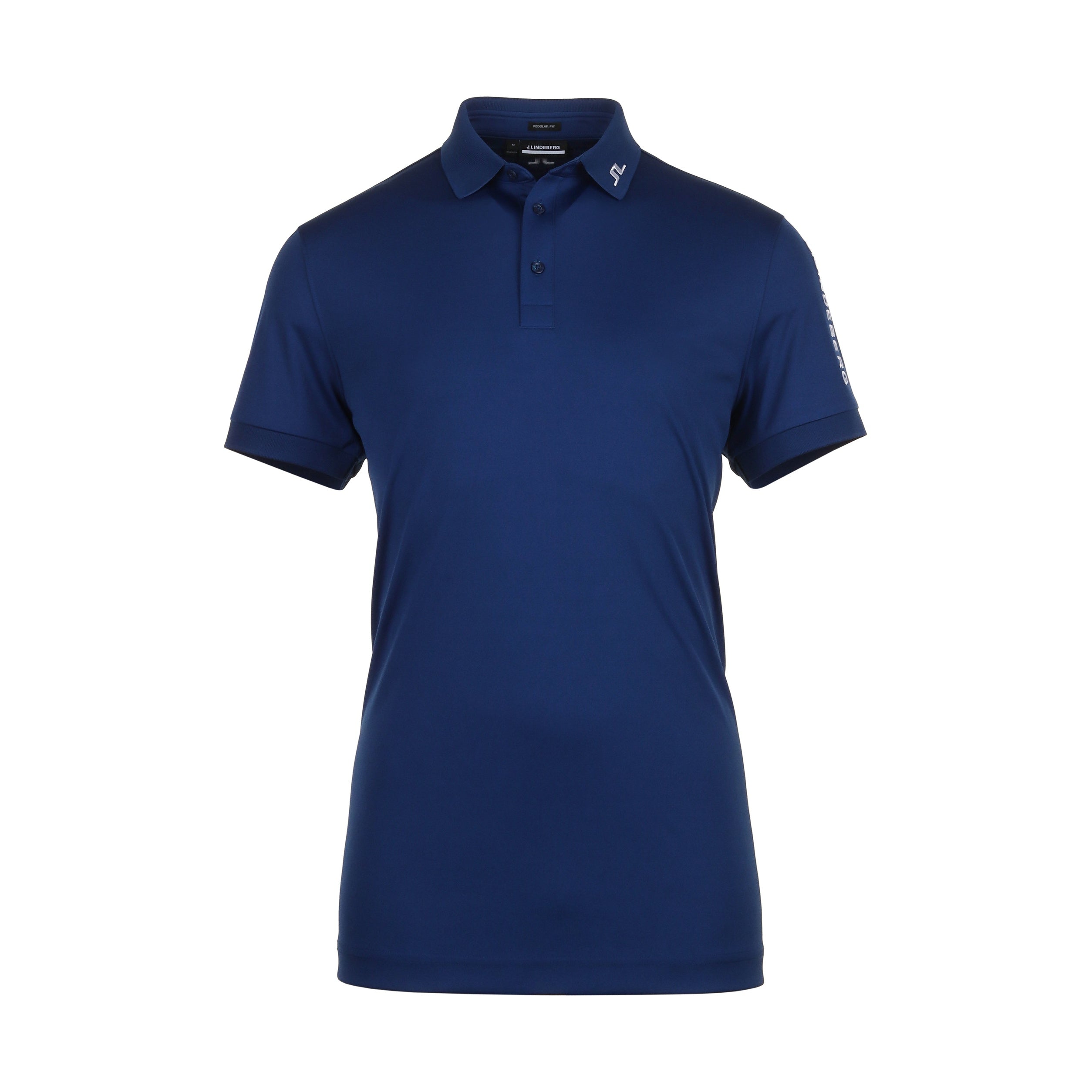 J.Lindeberg Golf Tour Tech Polo Shirt GMJT11343 Estate Blue O341 Function18 Restrictedgs