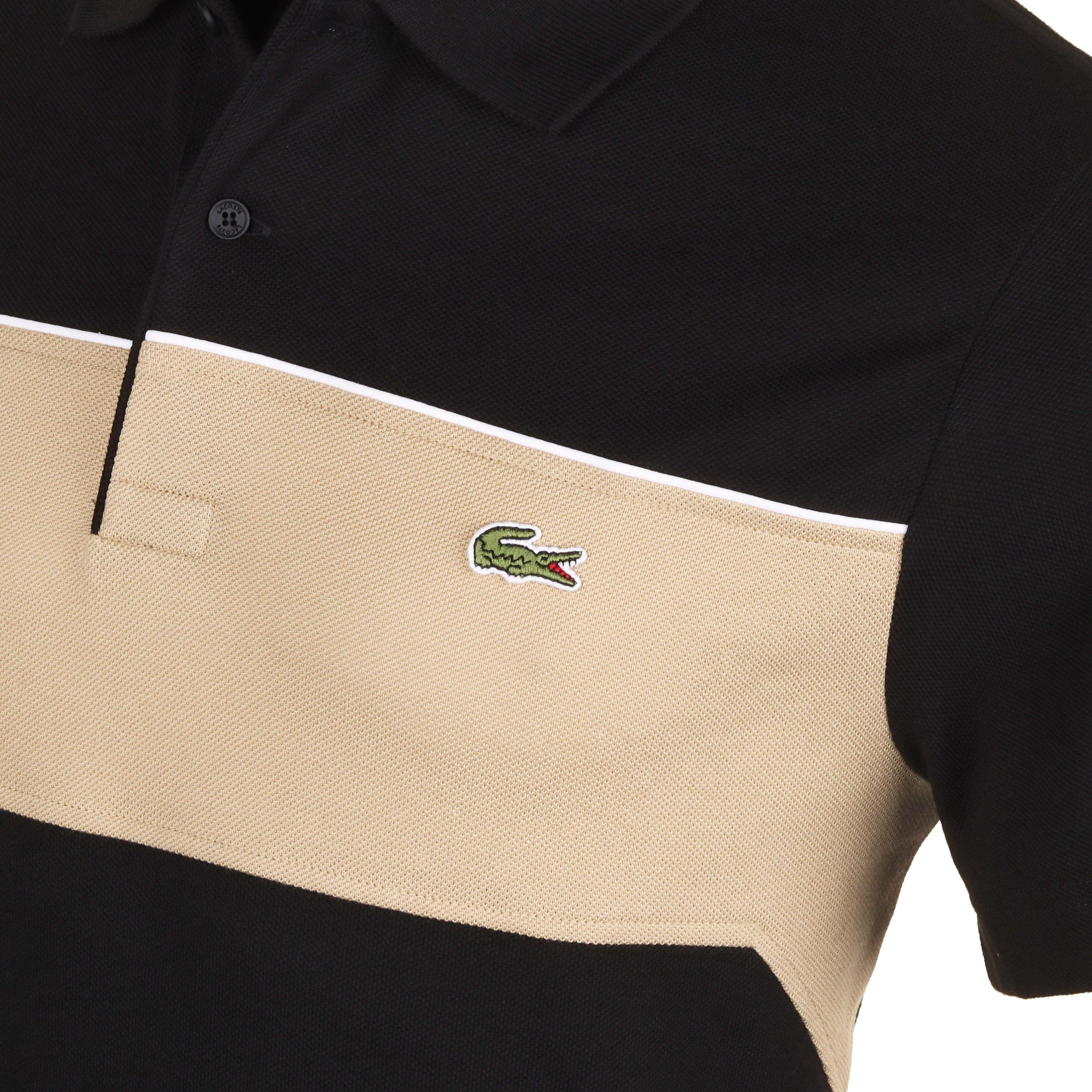 Lacoste Classic Colour Block Pique Polo Shirt