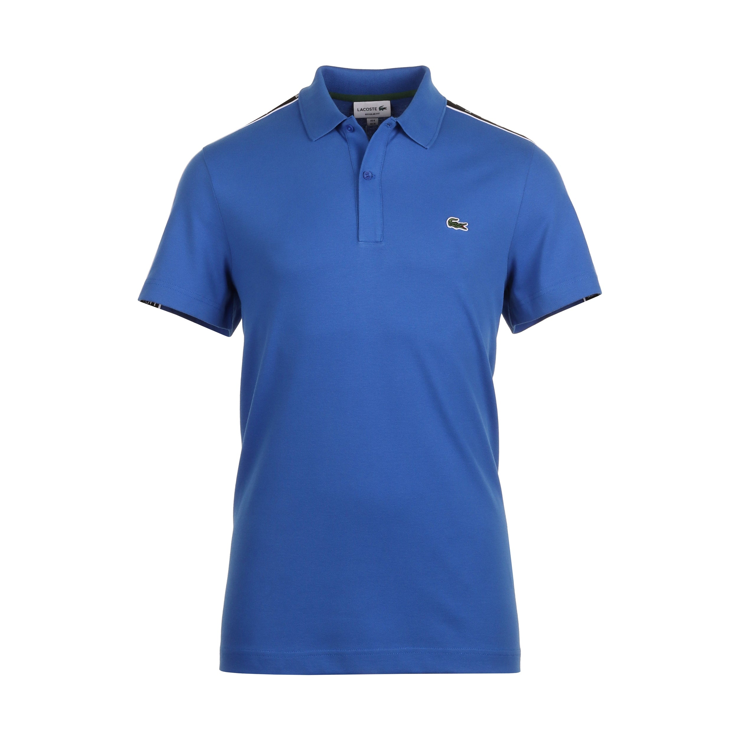 Lacoste Logo Stripe Pique Polo Shirt SS24