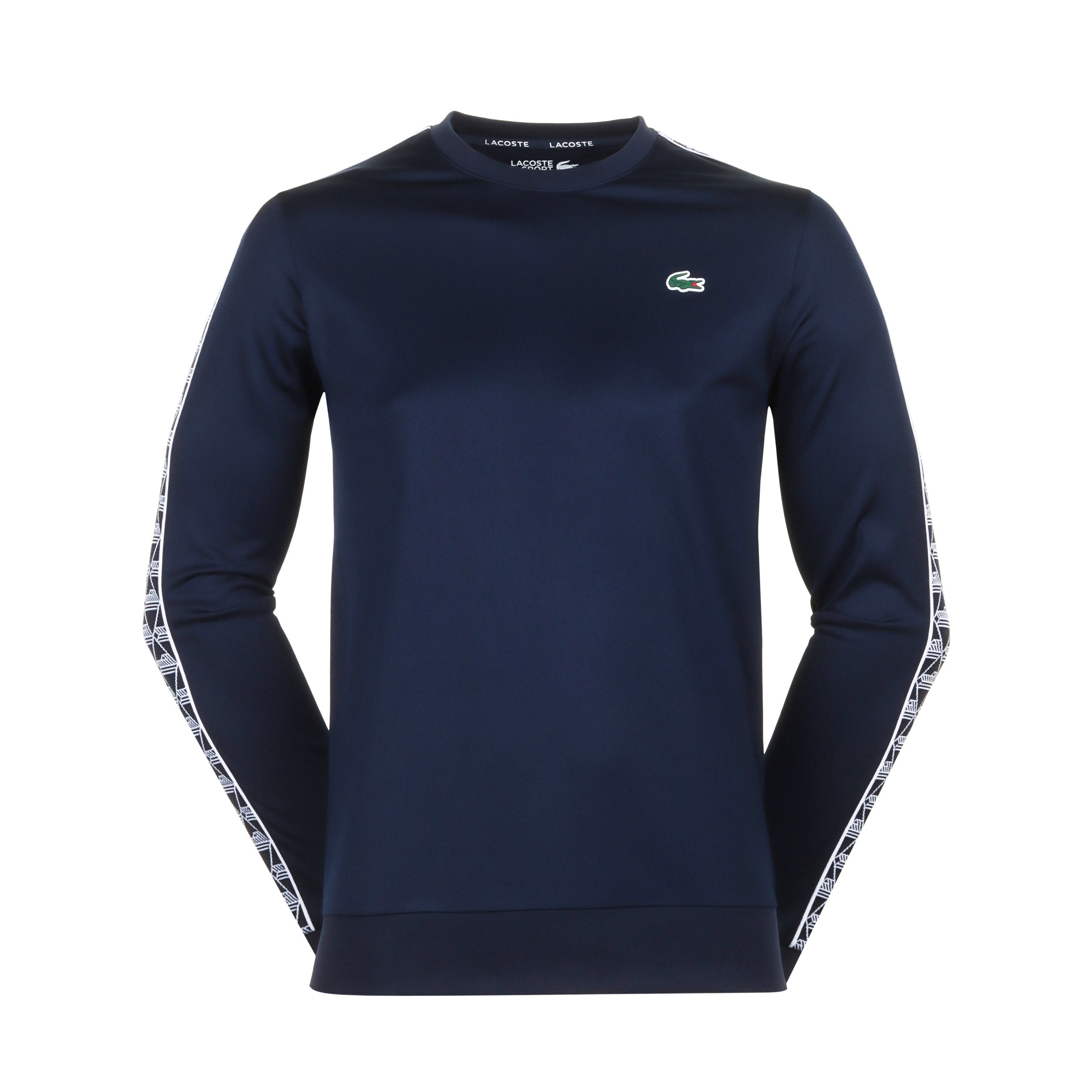 Lacoste Sport Jacquard Interlock Sweater SH2645 Navy 166 Function18