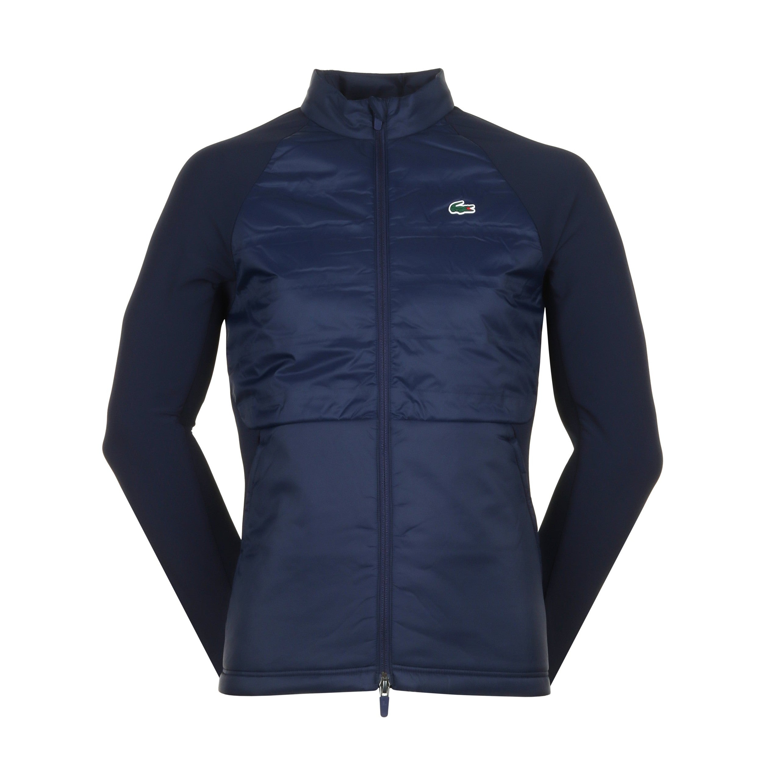 Lacoste full zip padded jacket on sale