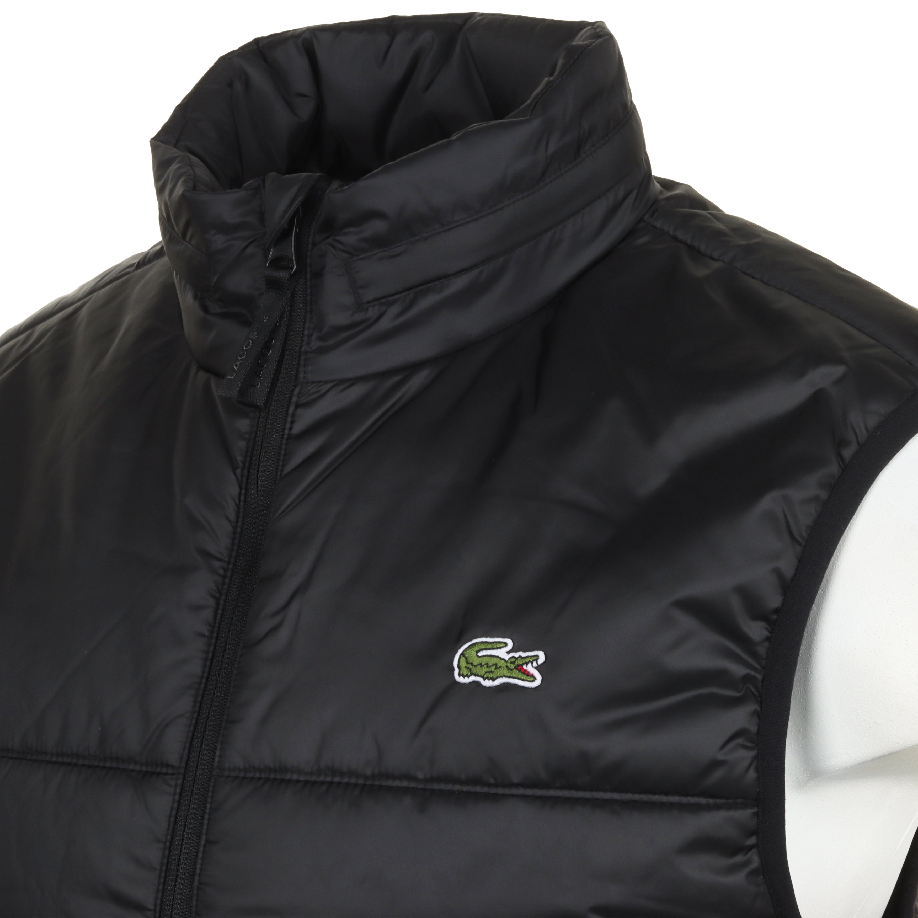 Lacoste hooded gilet best sale