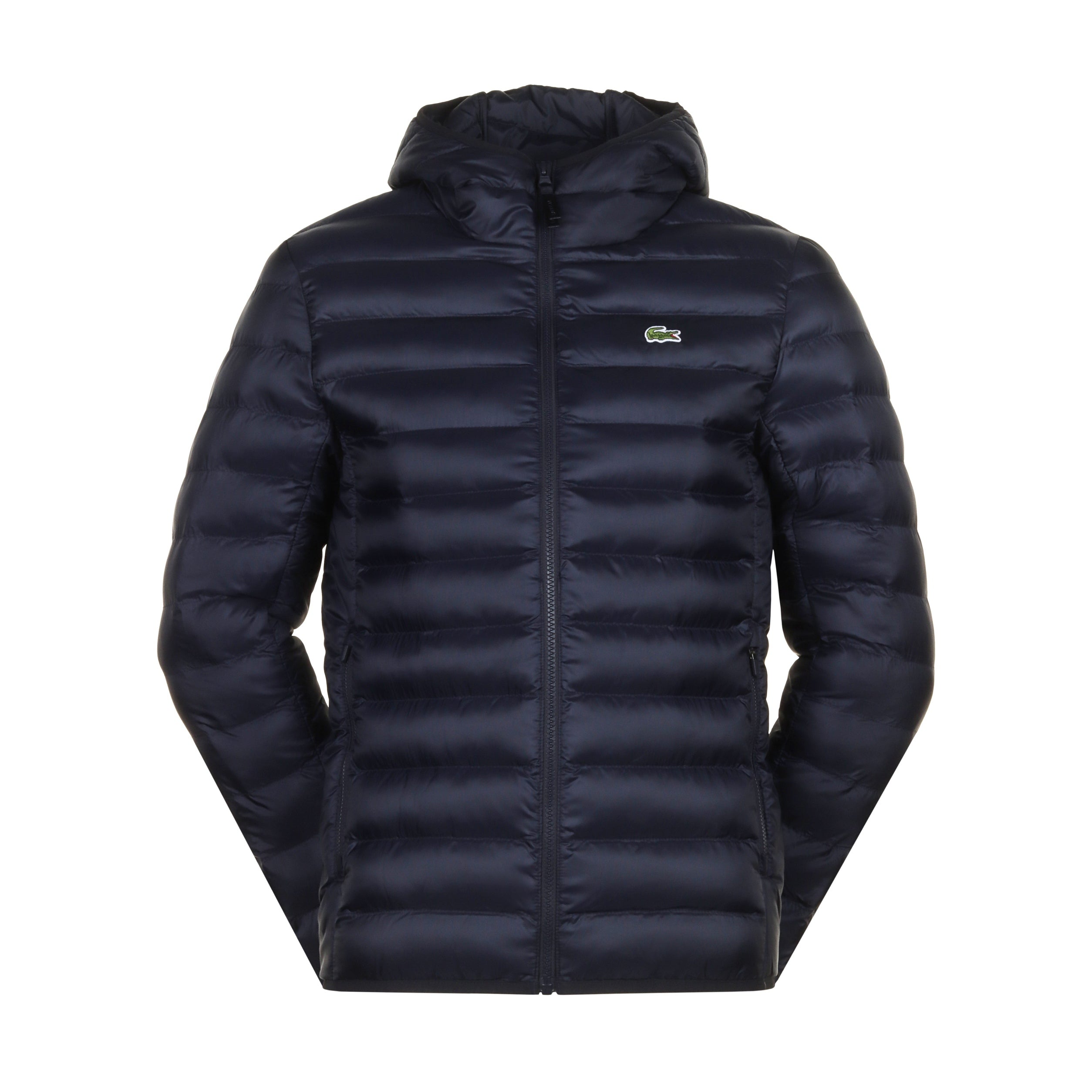 Lacoste Water Repellent Puffer Jacket BH2909 Navy HDE Function18