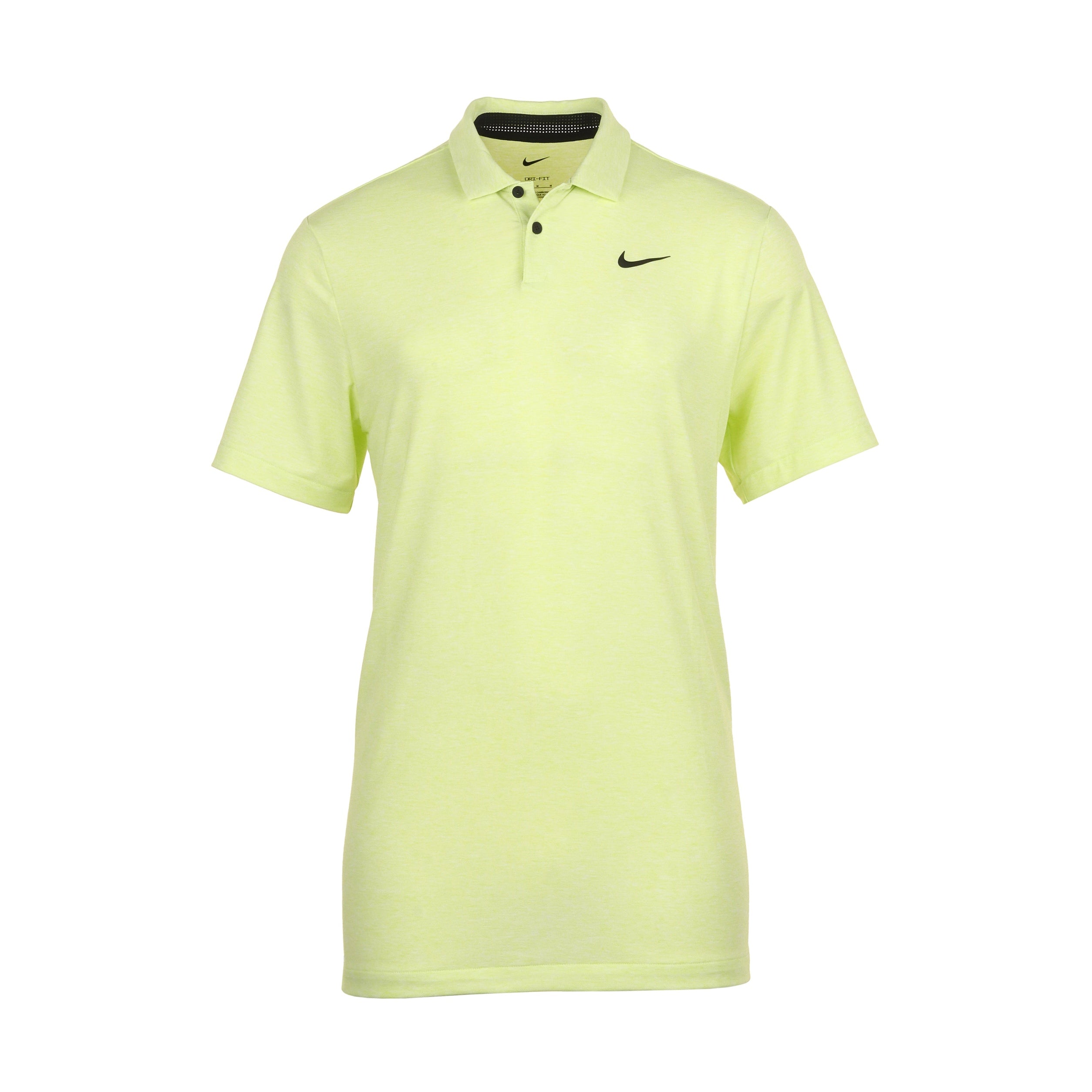 Nike Men's Dri Fit Stretch Sideline Coach Polo Shirt Gold Size L top AO5438-783 $80