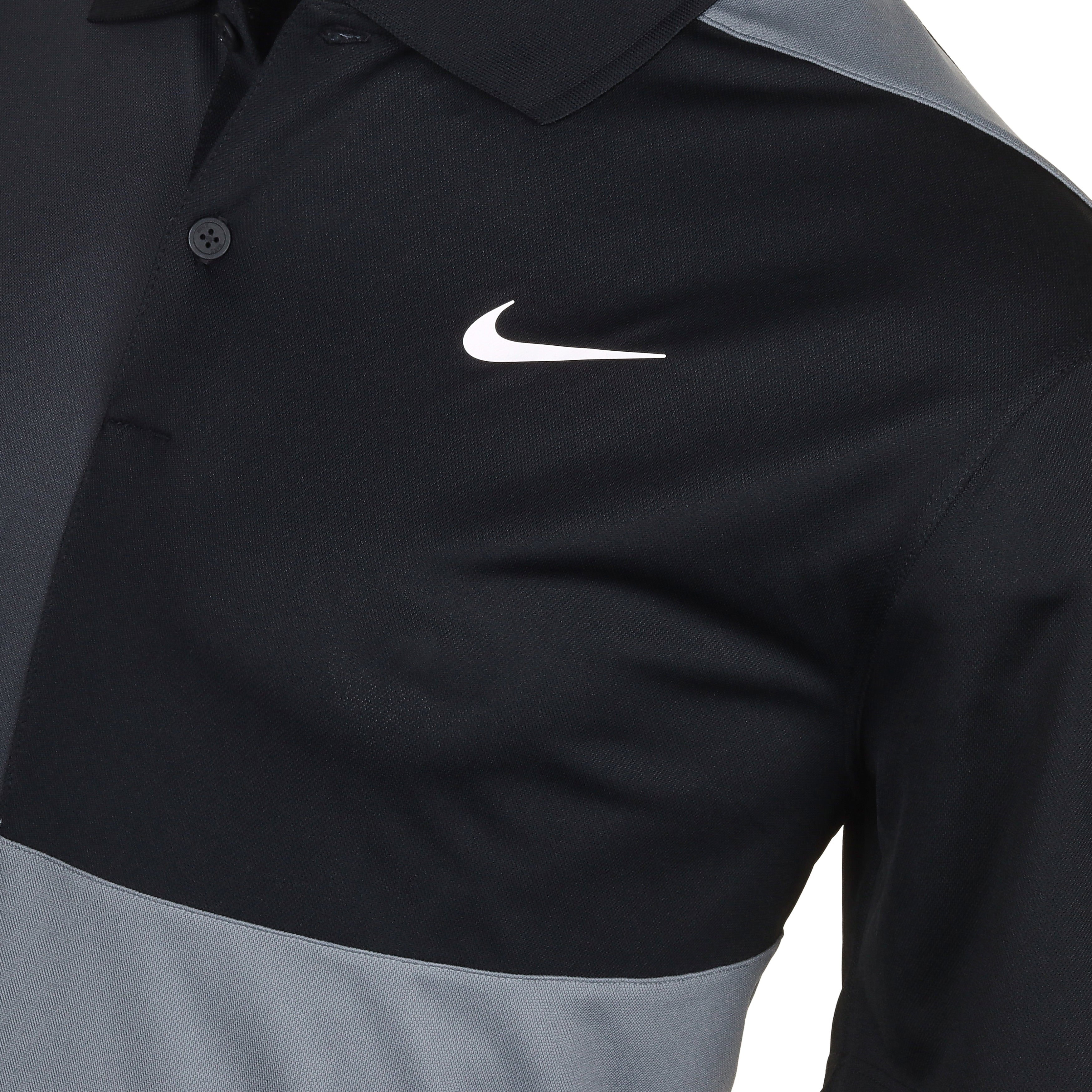 Black nike on sale golf polo