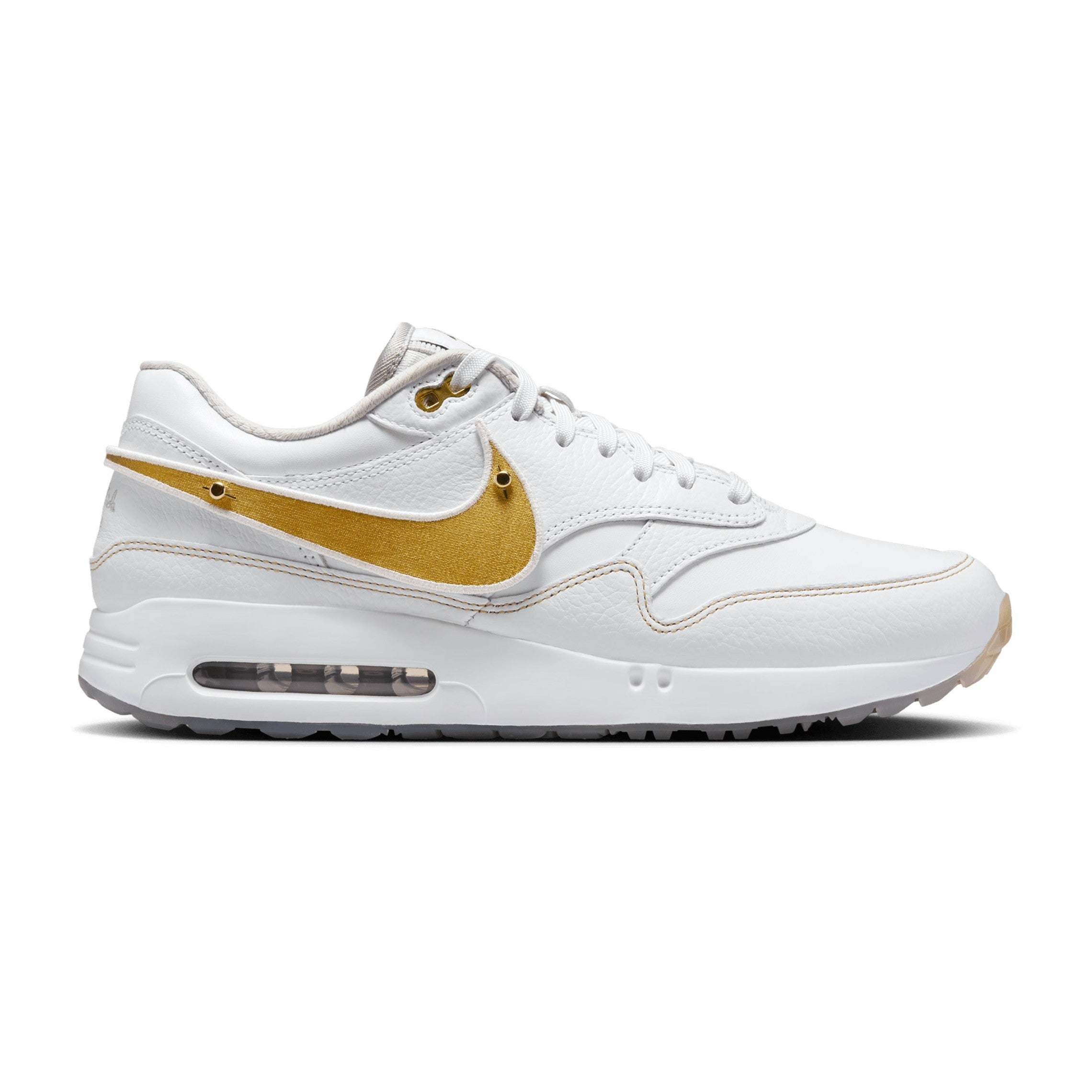 Nike x Eastside Golf Air Max 1 86 OG NRG Shoes HQ3074 White Light Bone Metallic Gold 100 Function18