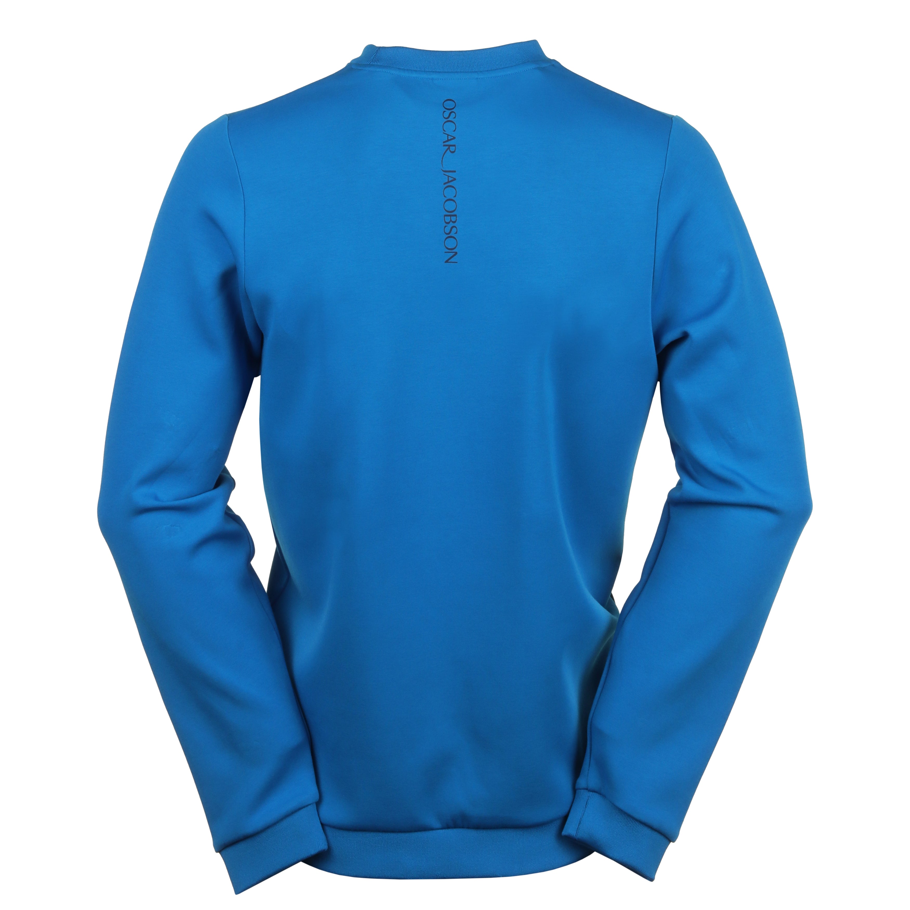 Oscar Jacobson Johnstone Tour Crew Neck Ojtop0285 Cobalt Function18