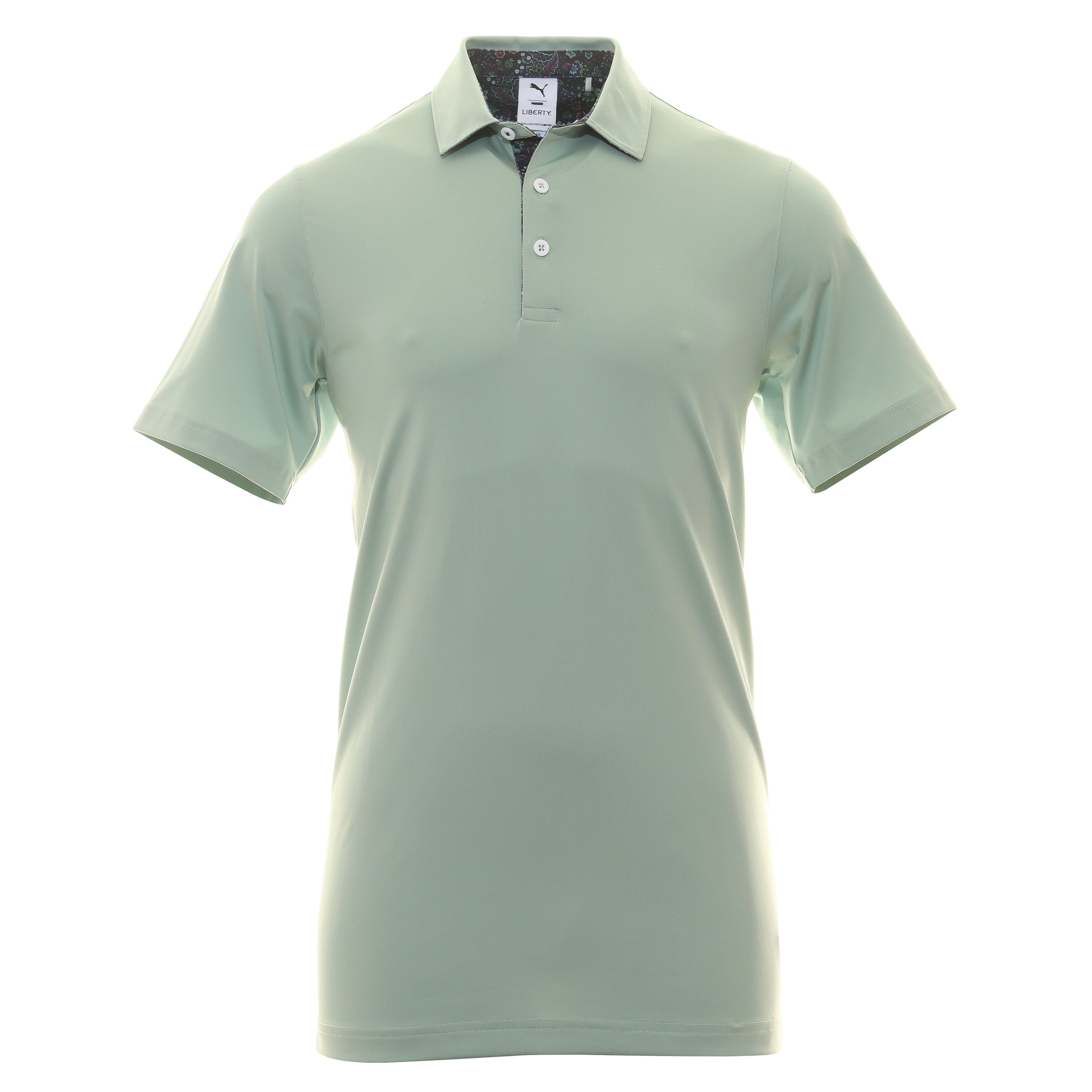 621639 | Shirt Golf Solid Blazer Green x Fog Function18 Puma Navy Liberty 01