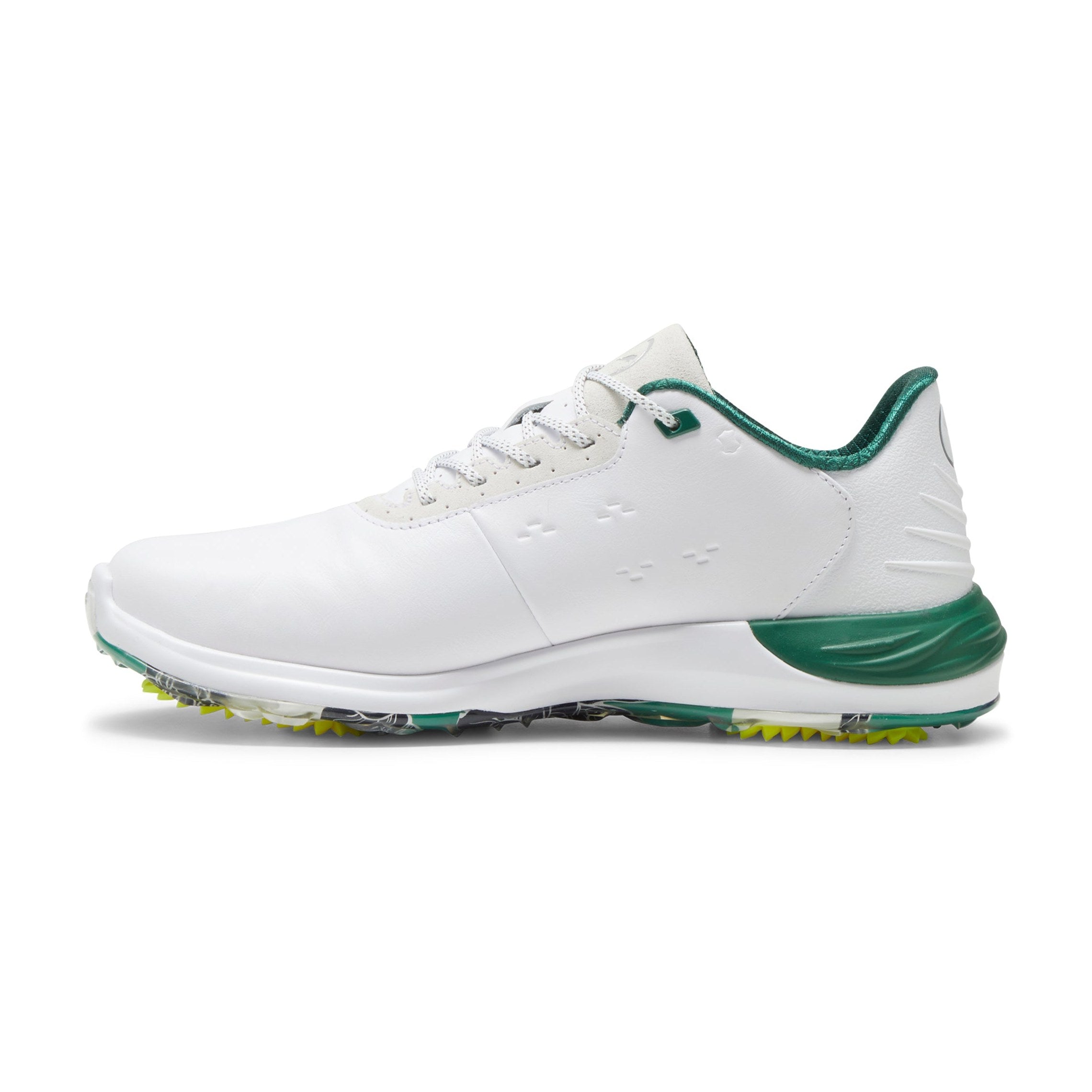 Puma Phantomcat Nitro Garden LE Edition Golf Shoes 379856 Puma White Vine Yellow Burst 01 Function18 Restrictedgs