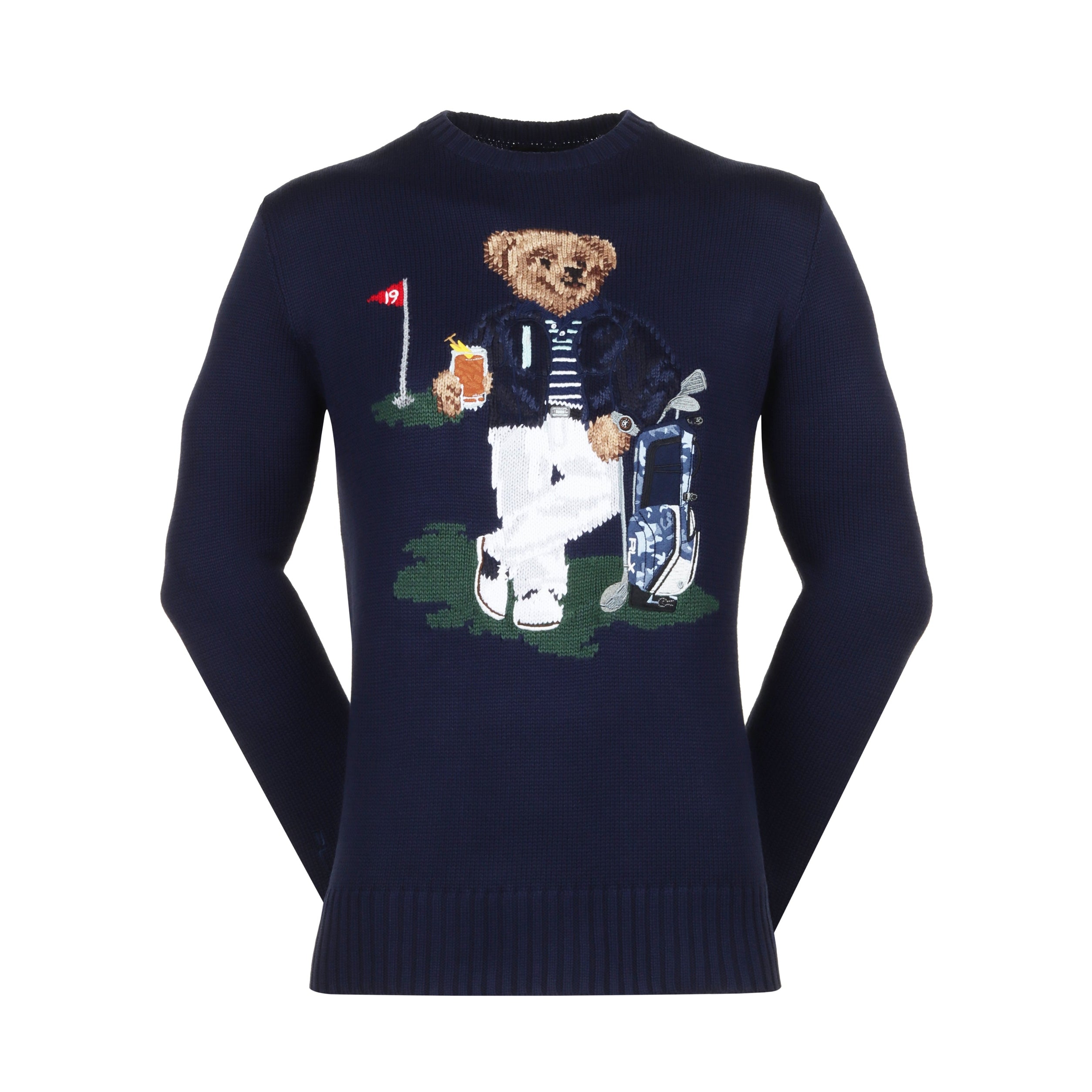 Polo bear sweater mens hotsell