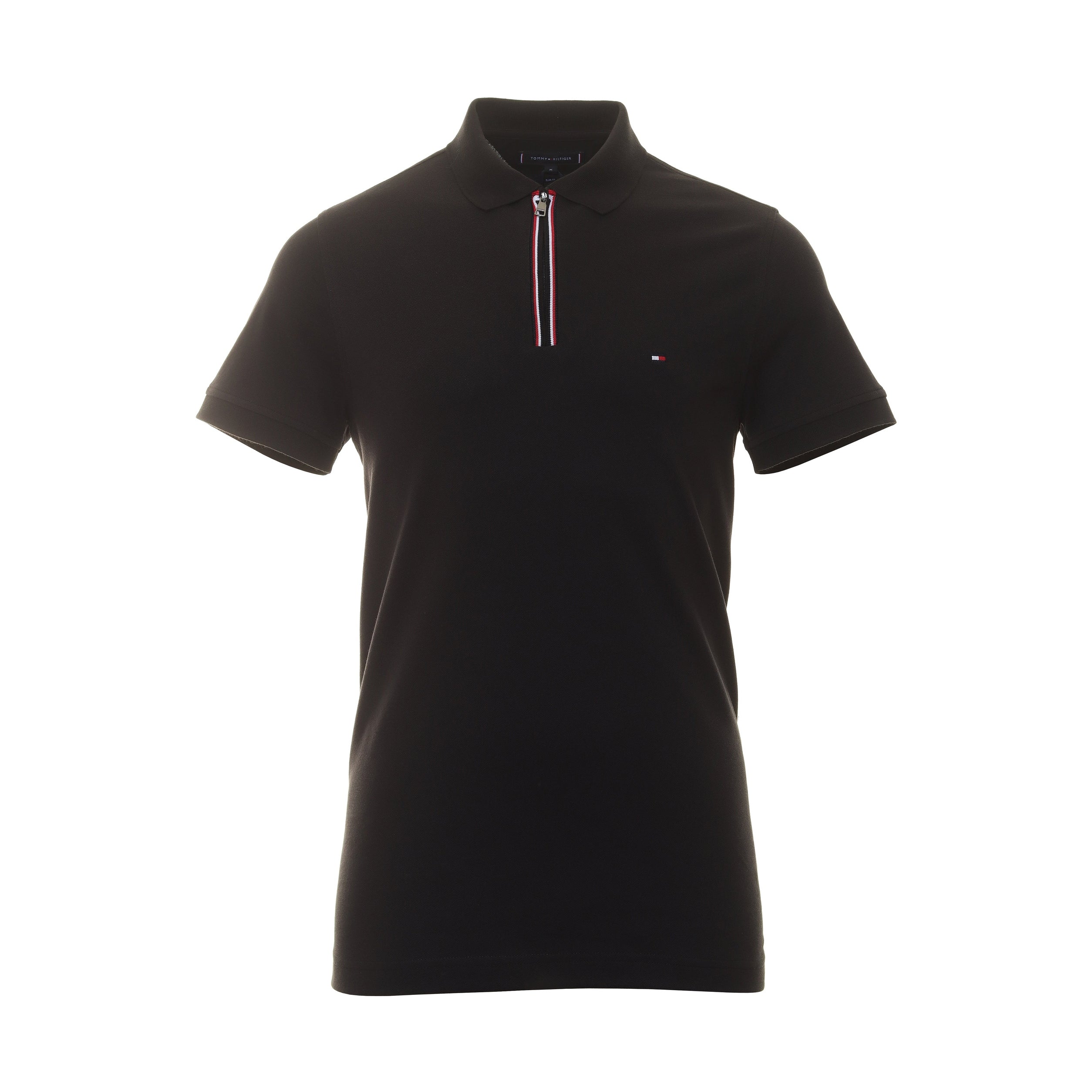 Black hilfiger polo hotsell