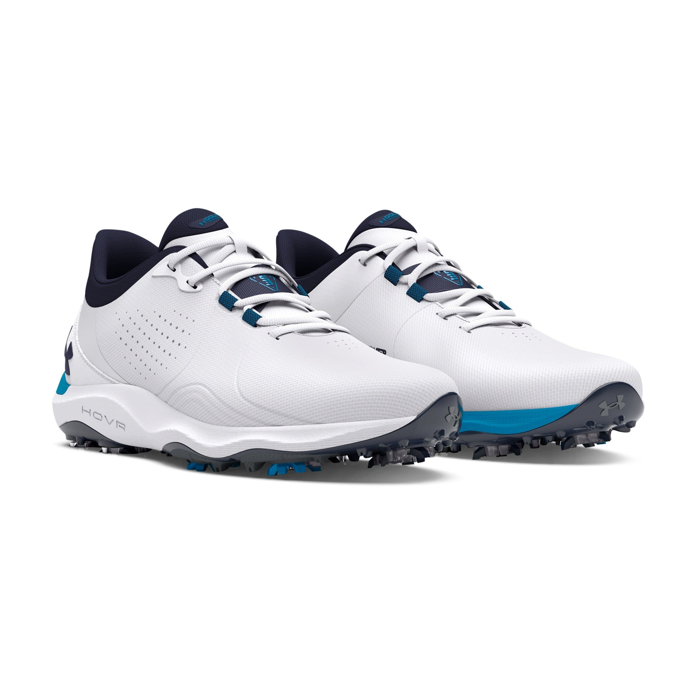 Under Armour Drive Pro Wide Golf Shoes 3026919 White Capri 101 & Function18