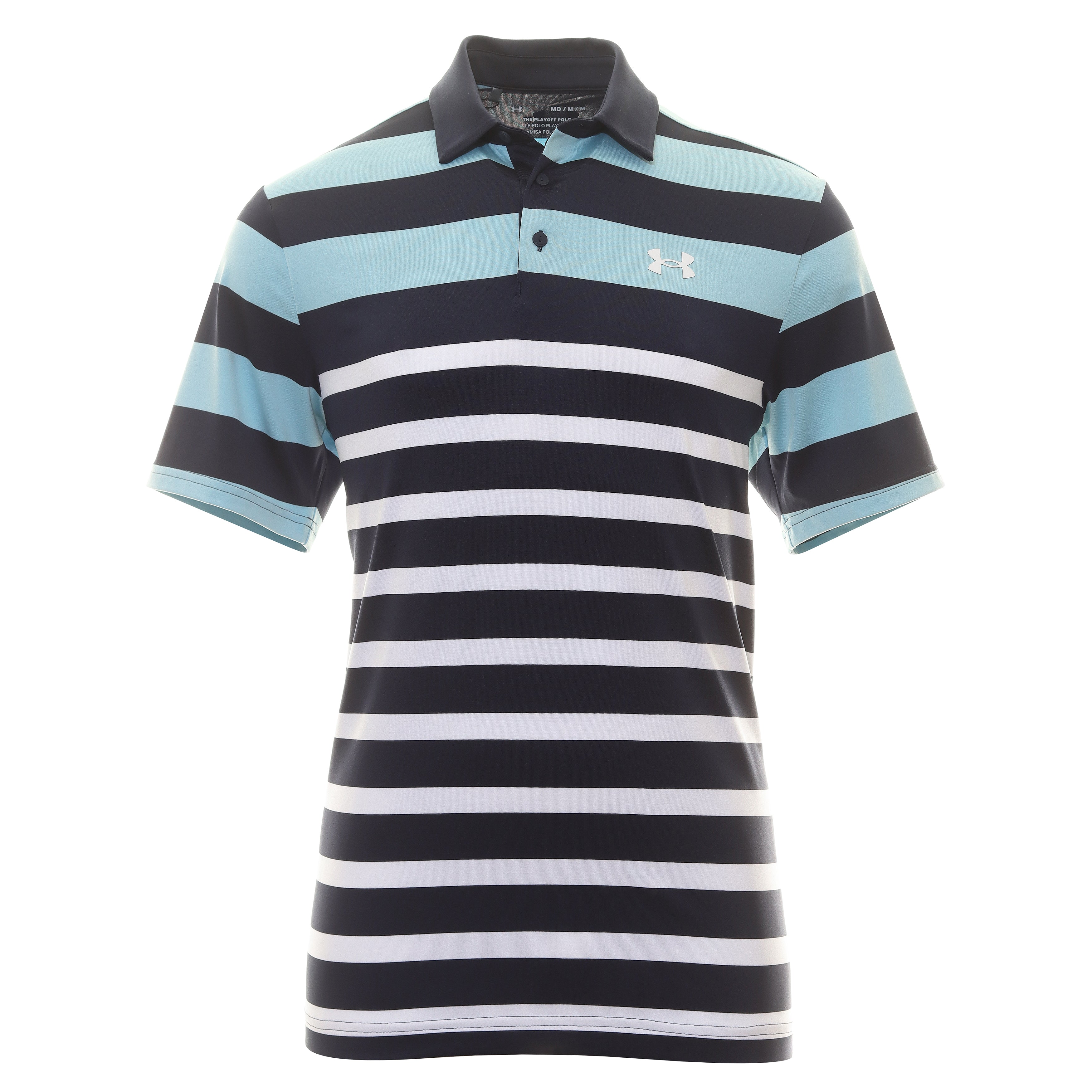 Under armour store collarless golf shirts