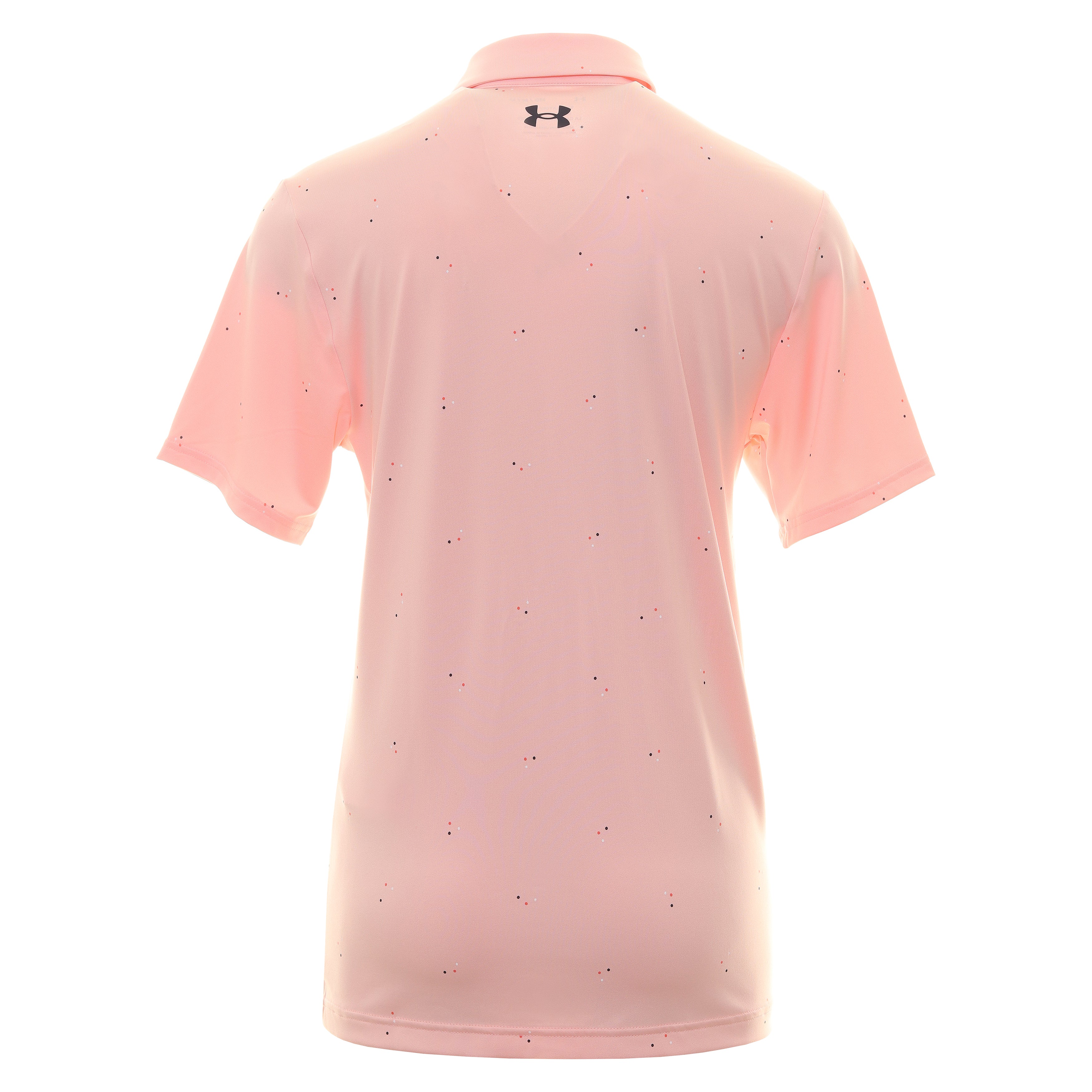 Under Armour Golf Playoff 3.0 Shirt 1378677 Pink Fizz White 673 Function18 Restrictedgs