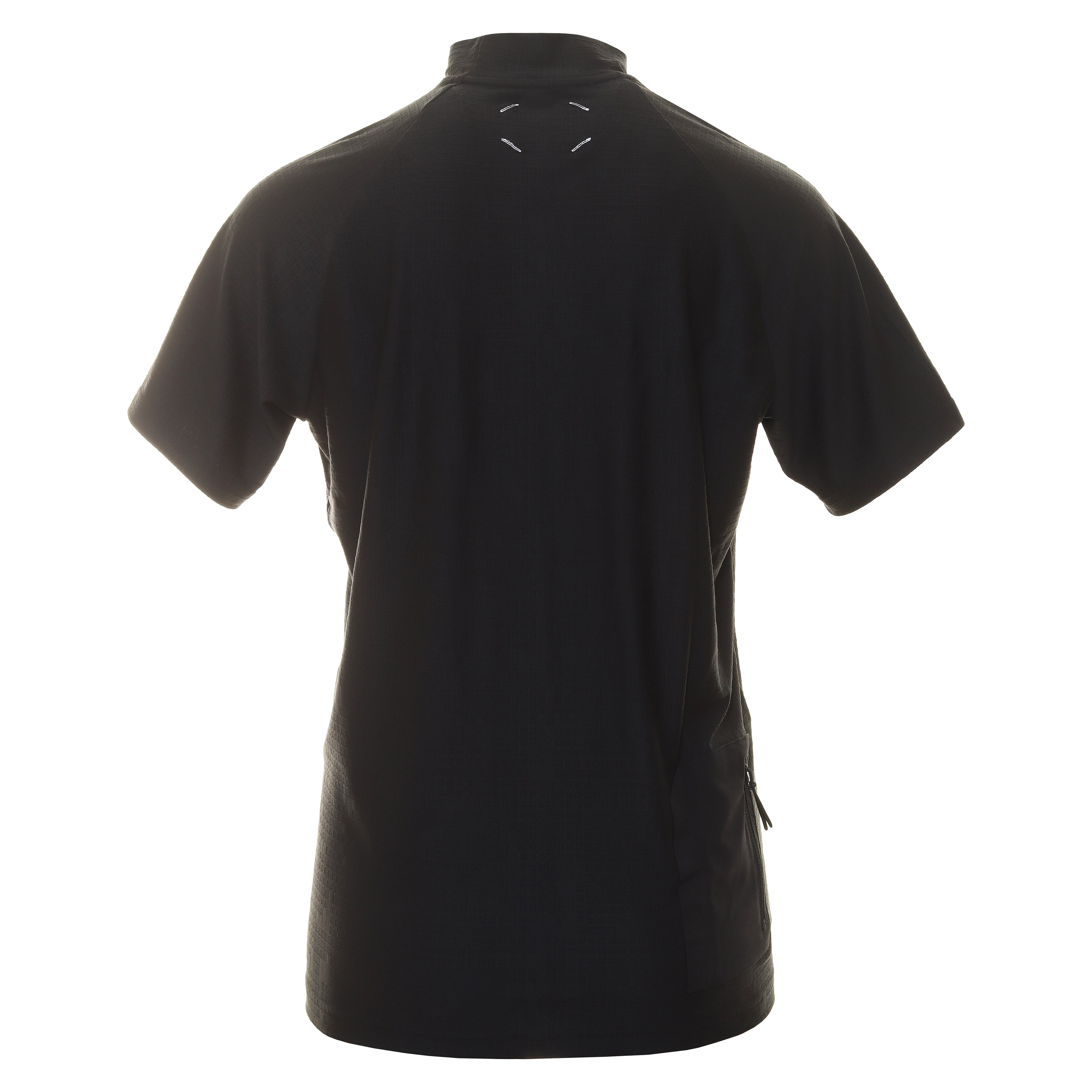 adidas Adicross Mock Neck Polo Shirt - Black