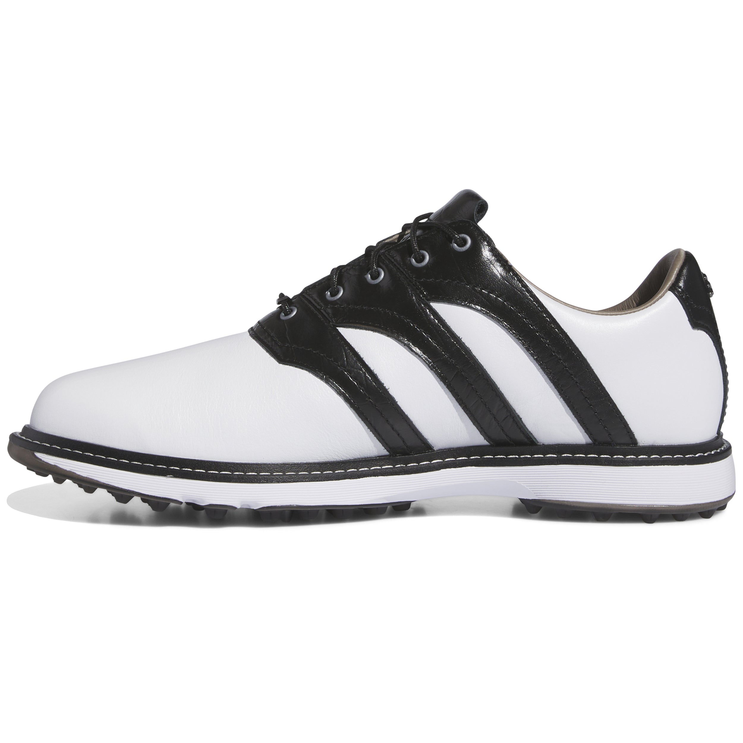 Adidas traxion classic shop golf shoes  black/white