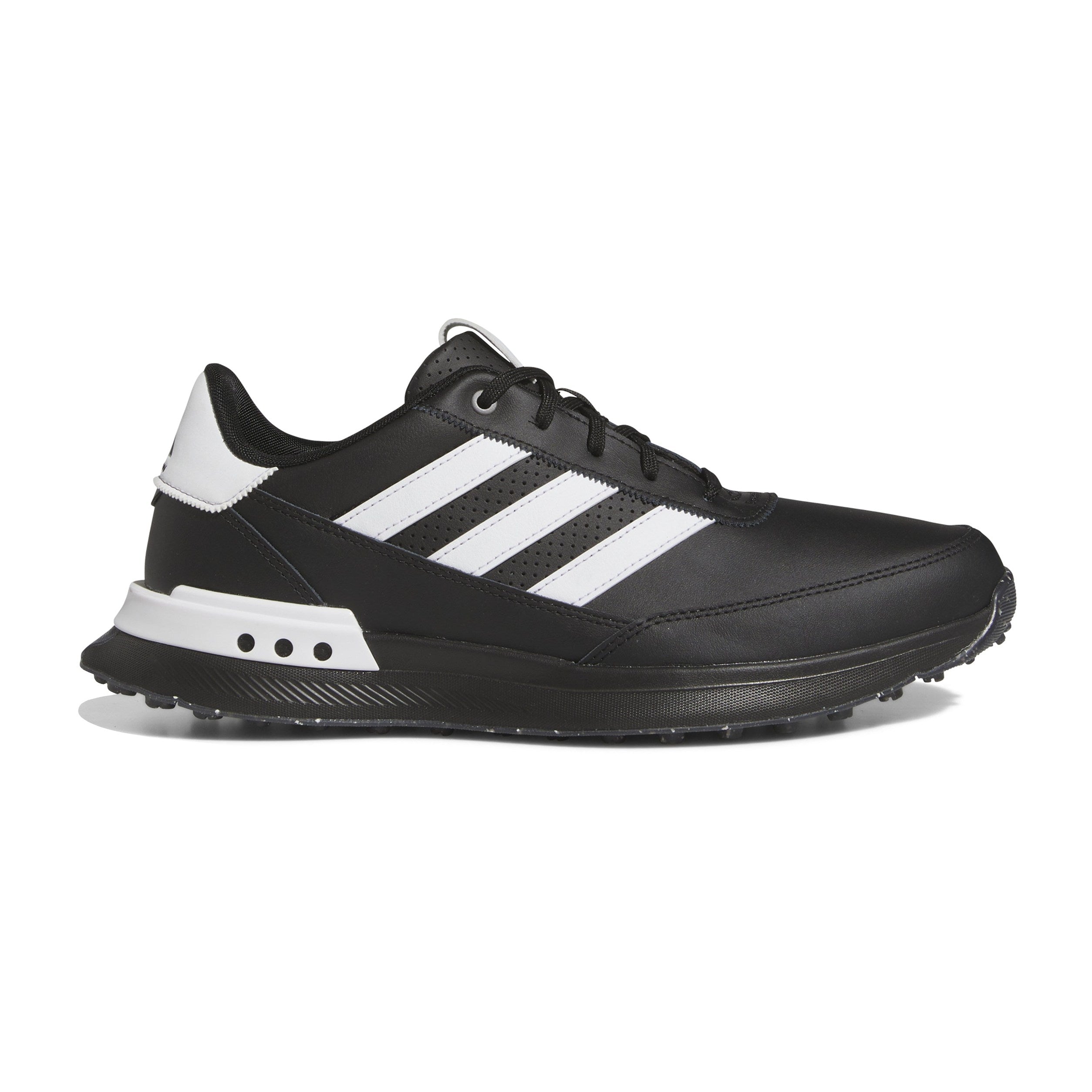 Golf shoes black and white best sale