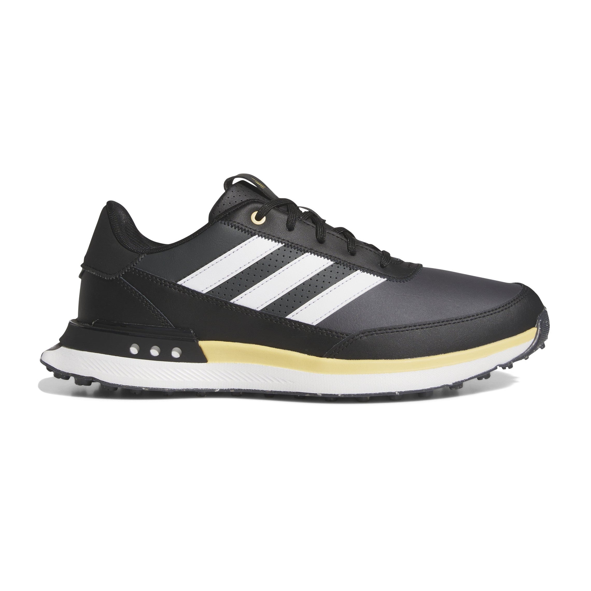 adidas S2G SL Leather 24 Golf Shoes IH5046 Core Black White Oat Function18