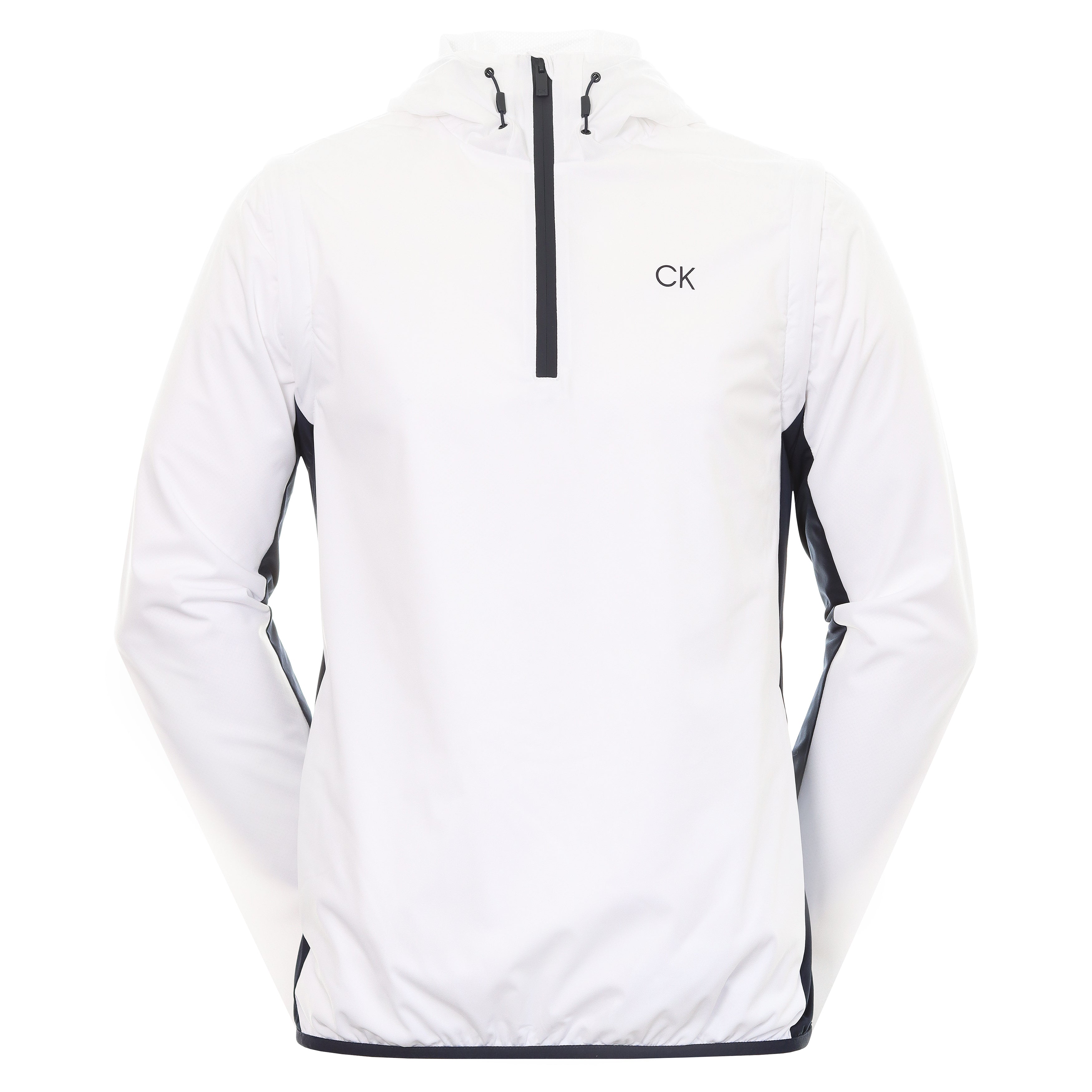 Calvin klein white store windbreaker