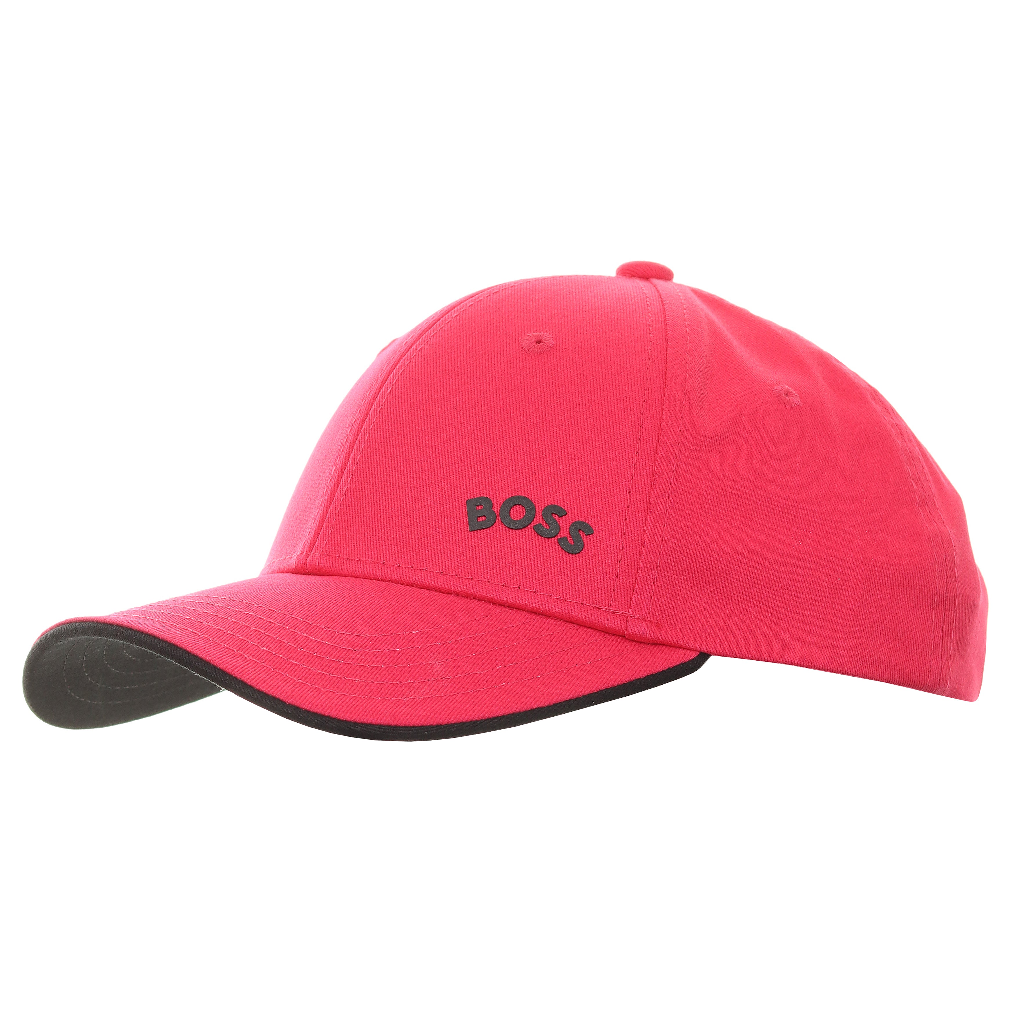 Boss Bold Curved Logo Cap Bright Red - O/S