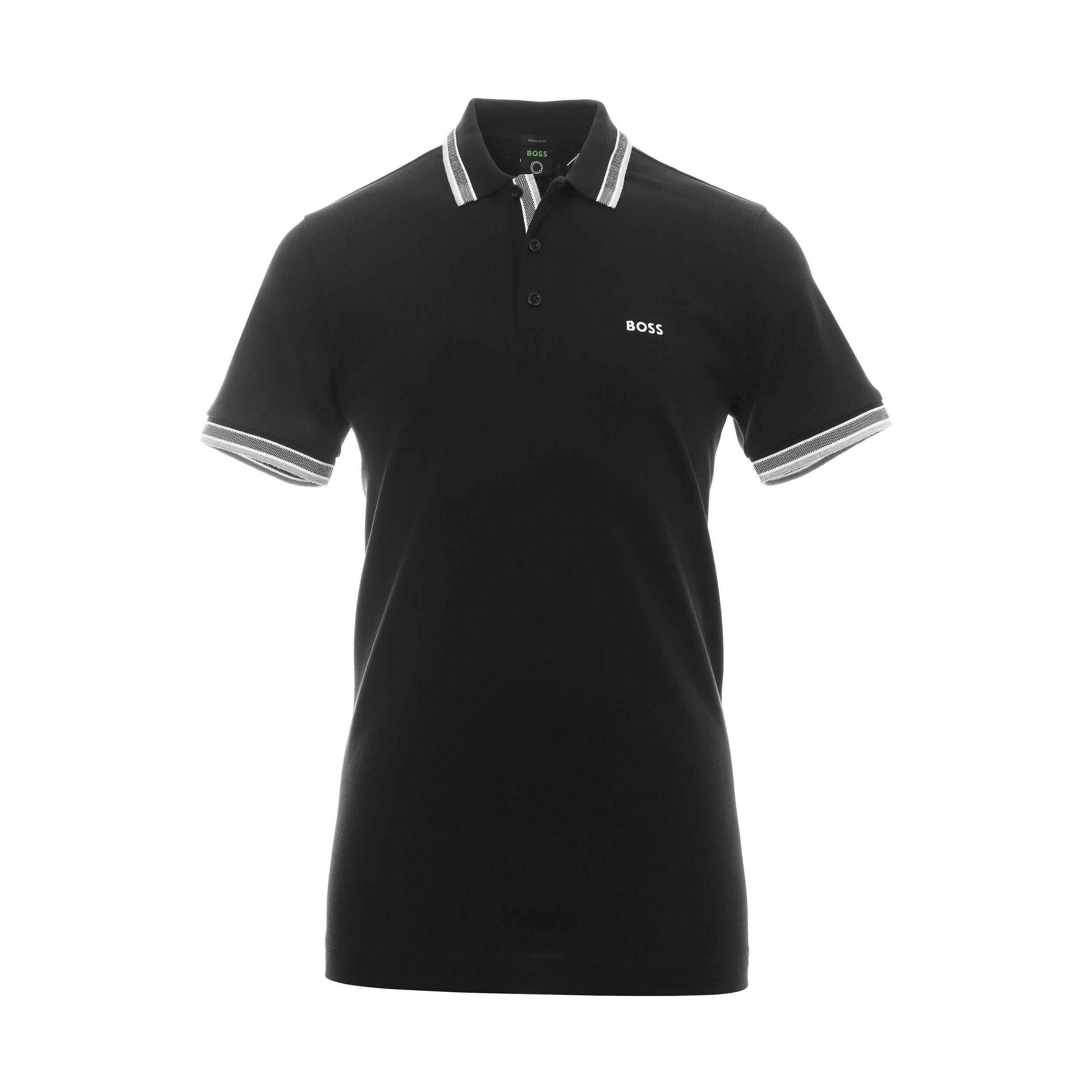 BOSS Paddy Polo Shirt 50469055 Black 001 Function18