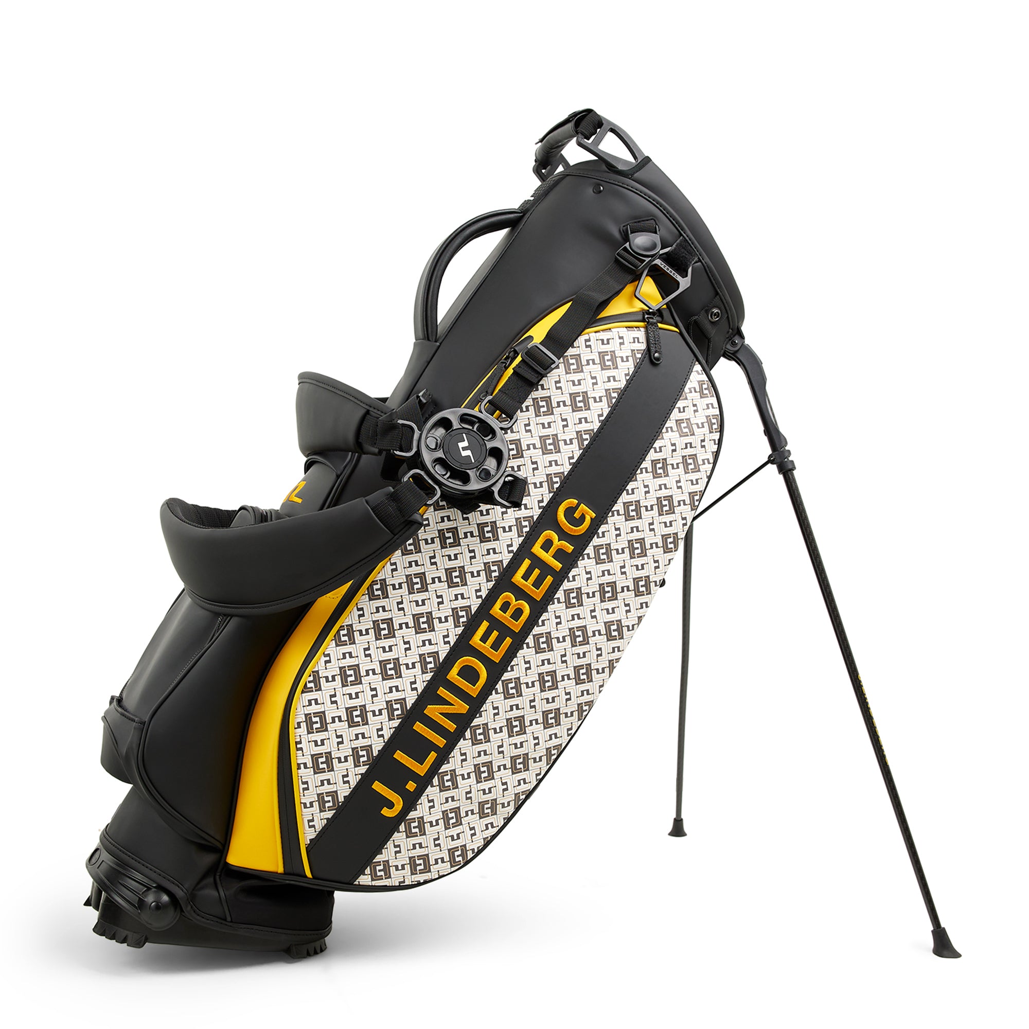 J.Lindeberg Golf Staff Bag GMAC08063 Rain Forest Sphere Dot M488