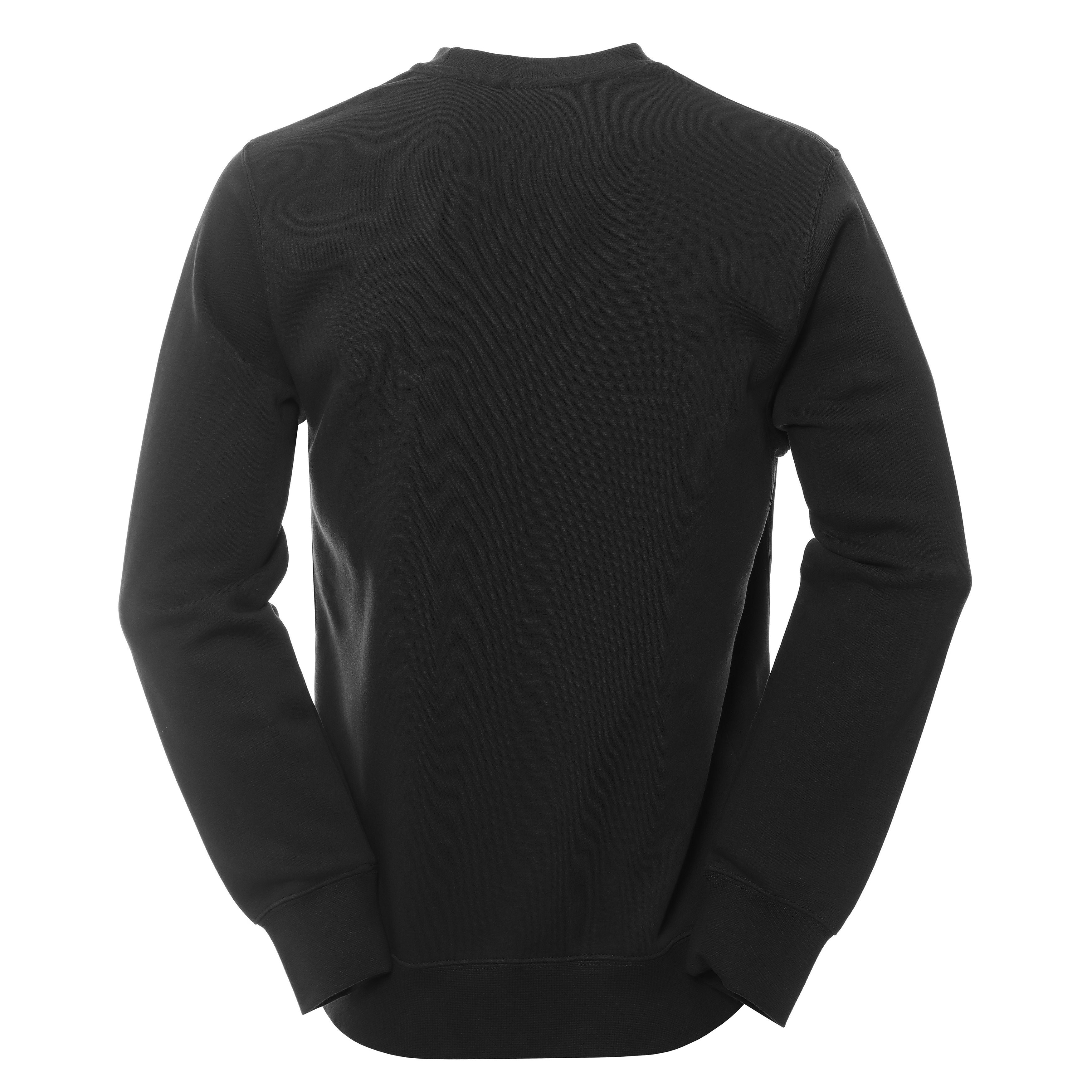 Black crew neck sale