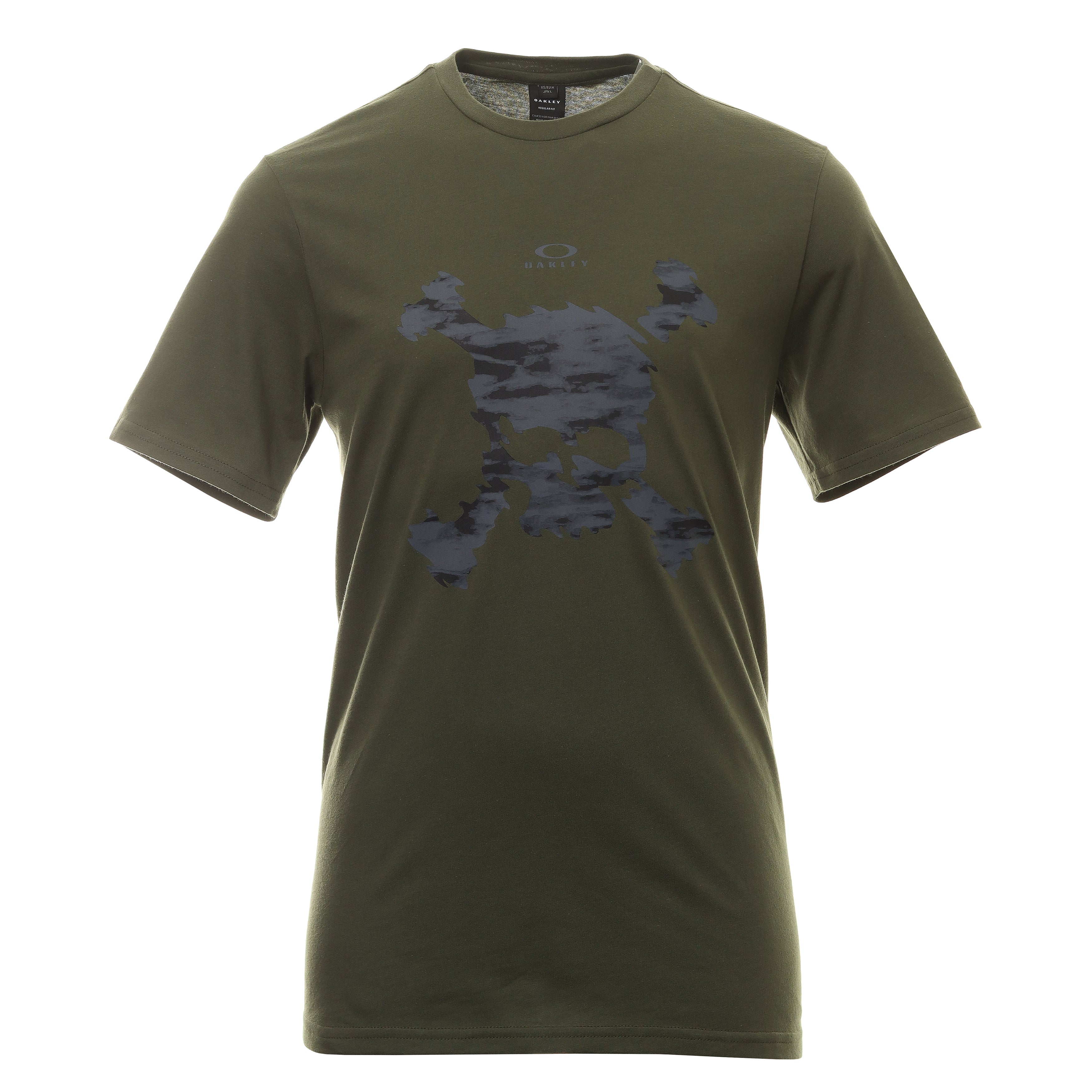 Oakley Camo Skull Tee shirt, blackout