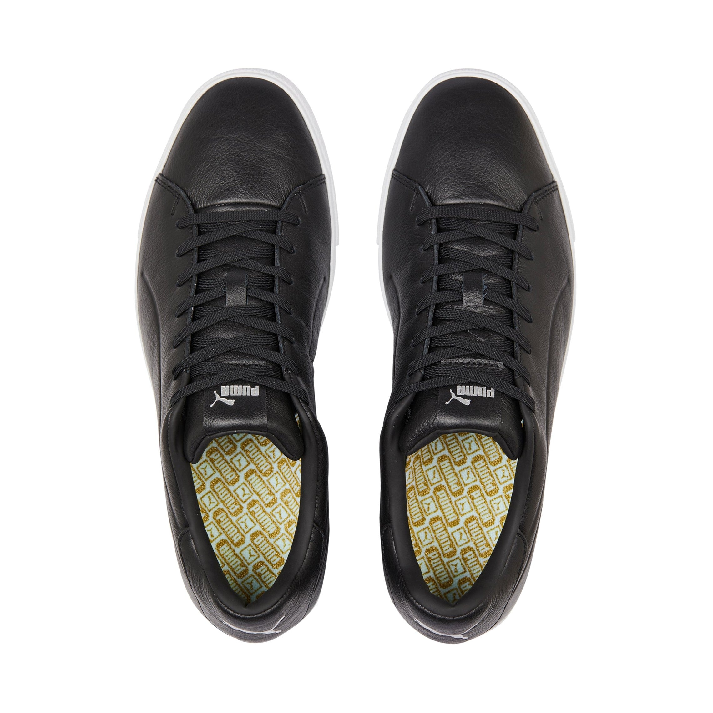 Black and gold pumas golf hotsell