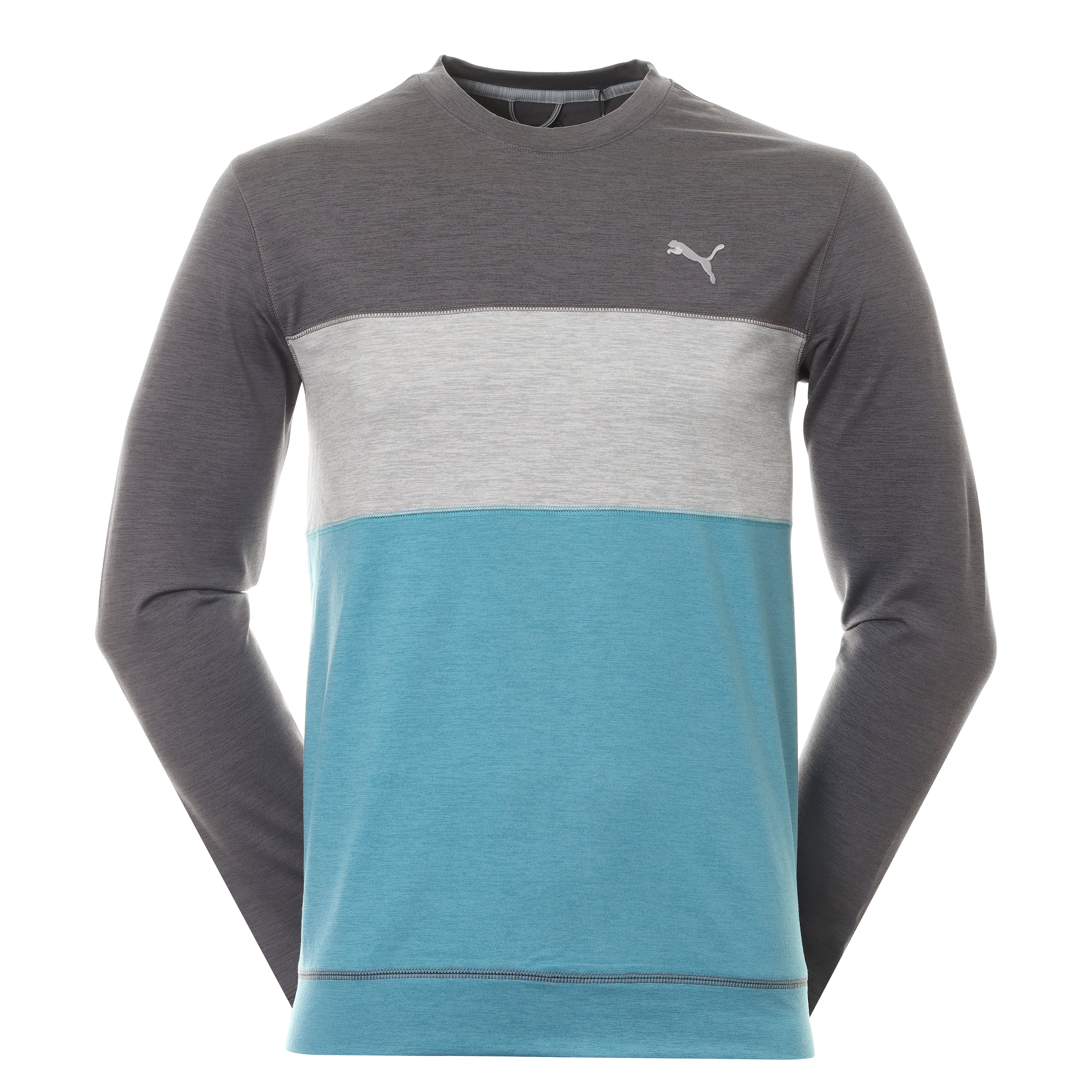 Puma Golf Cloudspun Colourblock Crew Neck