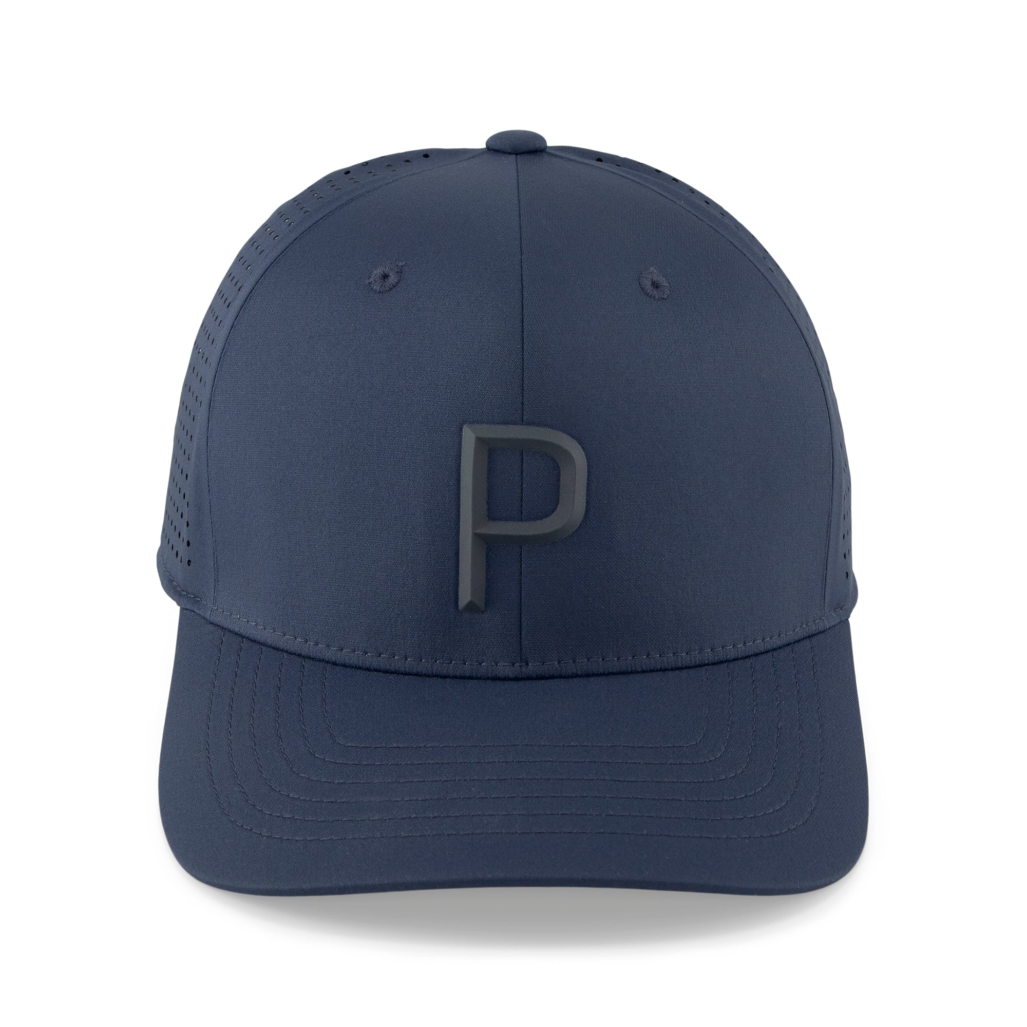 Puma Golf Tech P Snapback Cap 024423 Navy Blazer 03 Function18