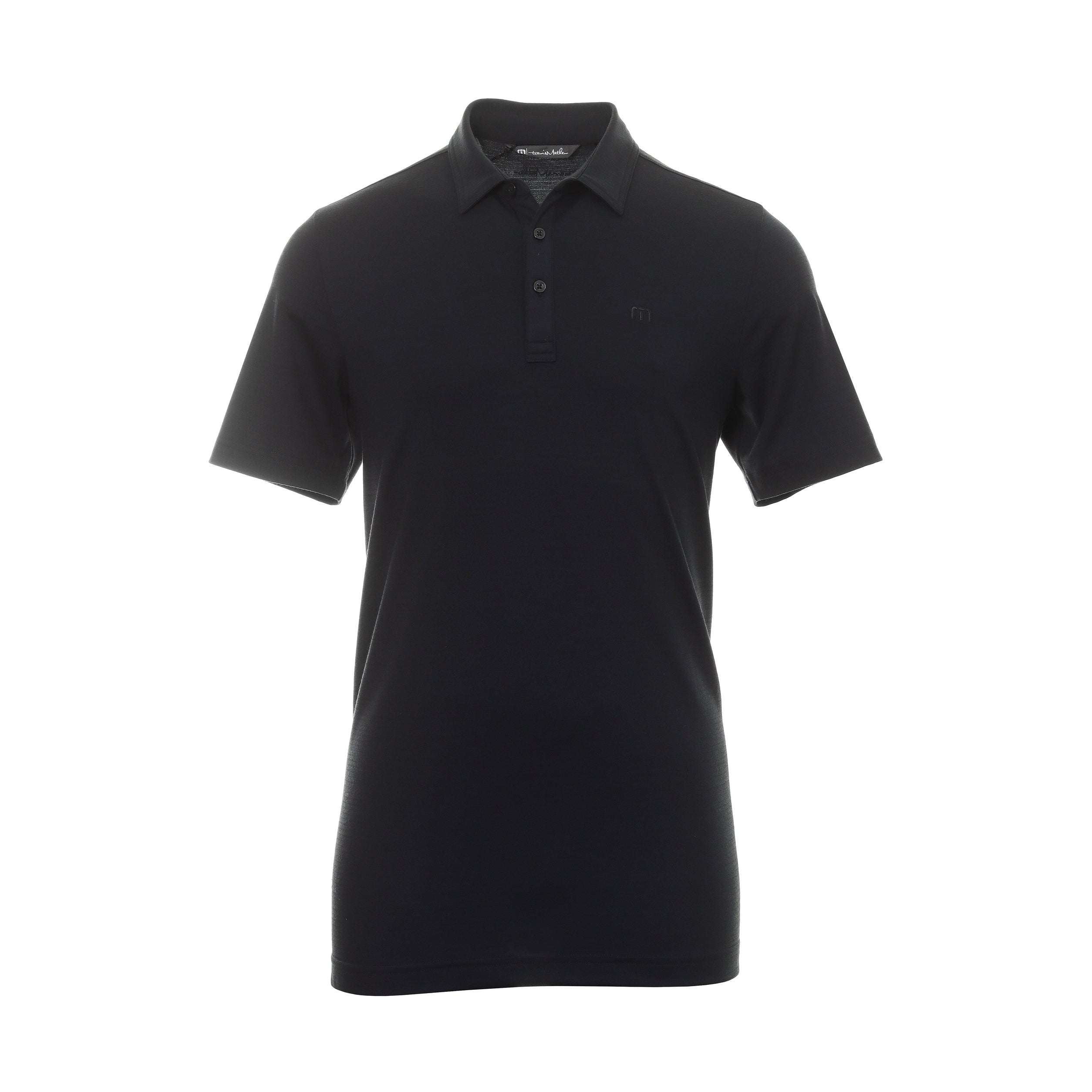 travis mathew black polo