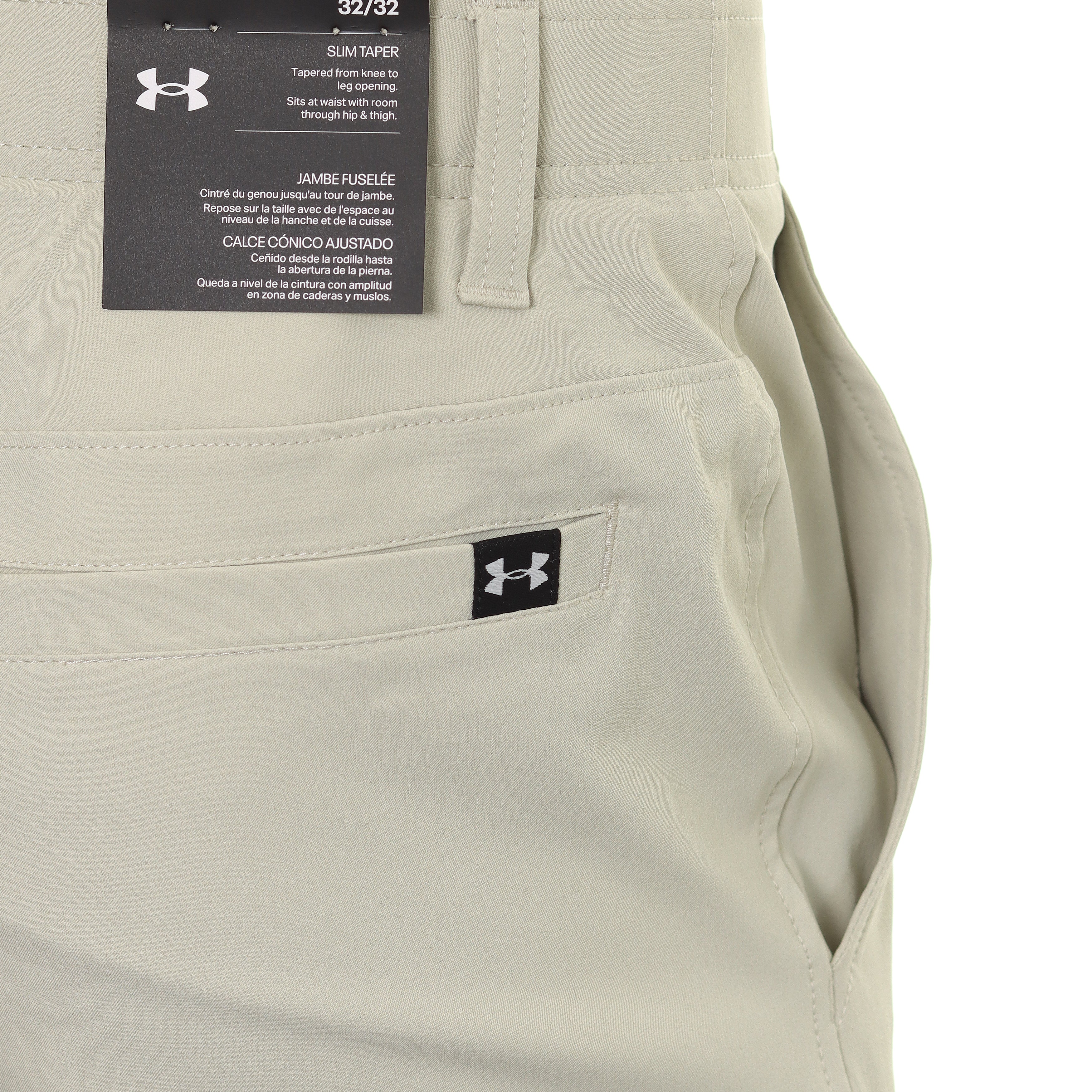 UNDER ARMOUR UA DRIVE TAPERED GOLF PANTS – STEEL