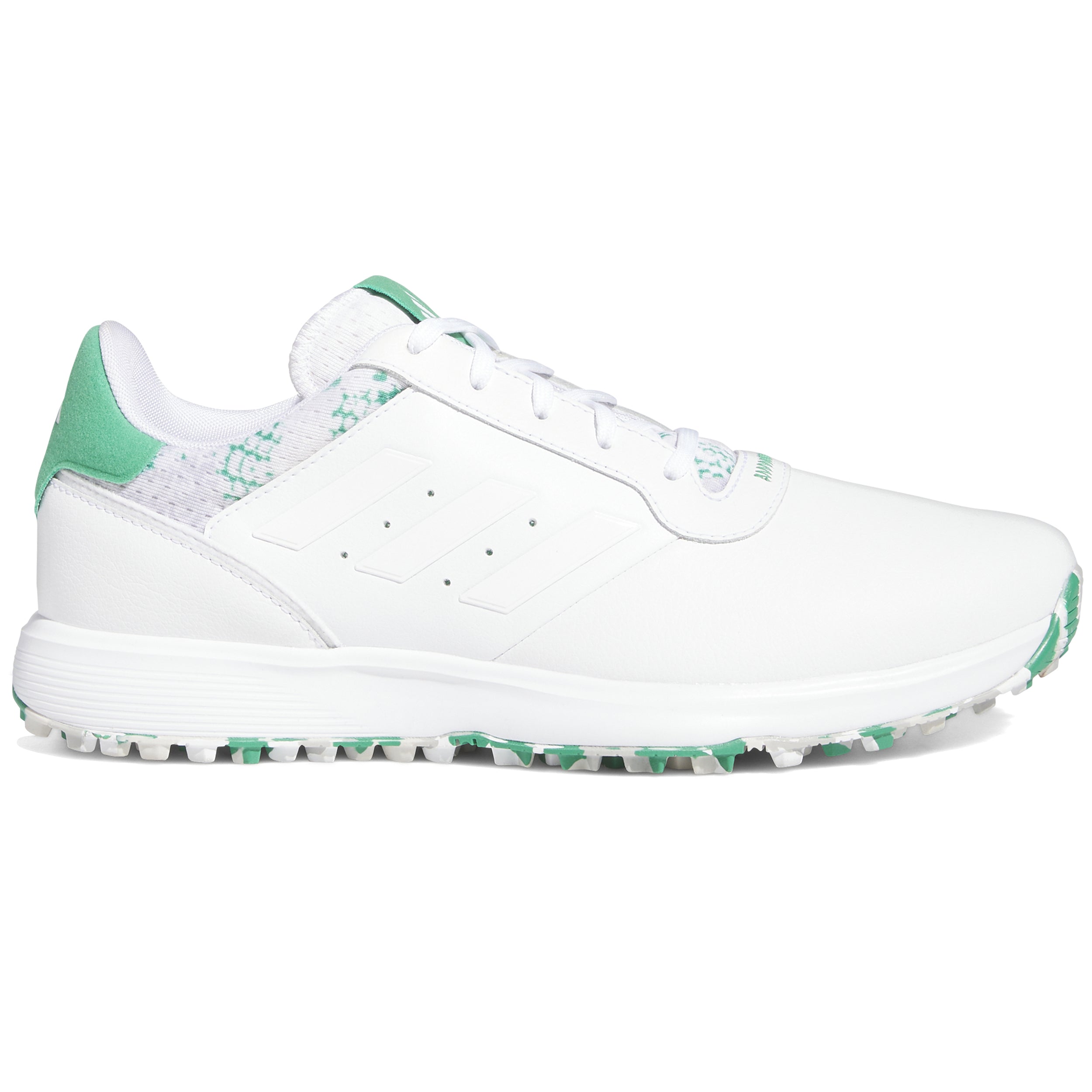 adidas S2G SL Leather 23 Golf Shoes GV9422 White Grey One Court Green |  Function18 | Restrictedgs