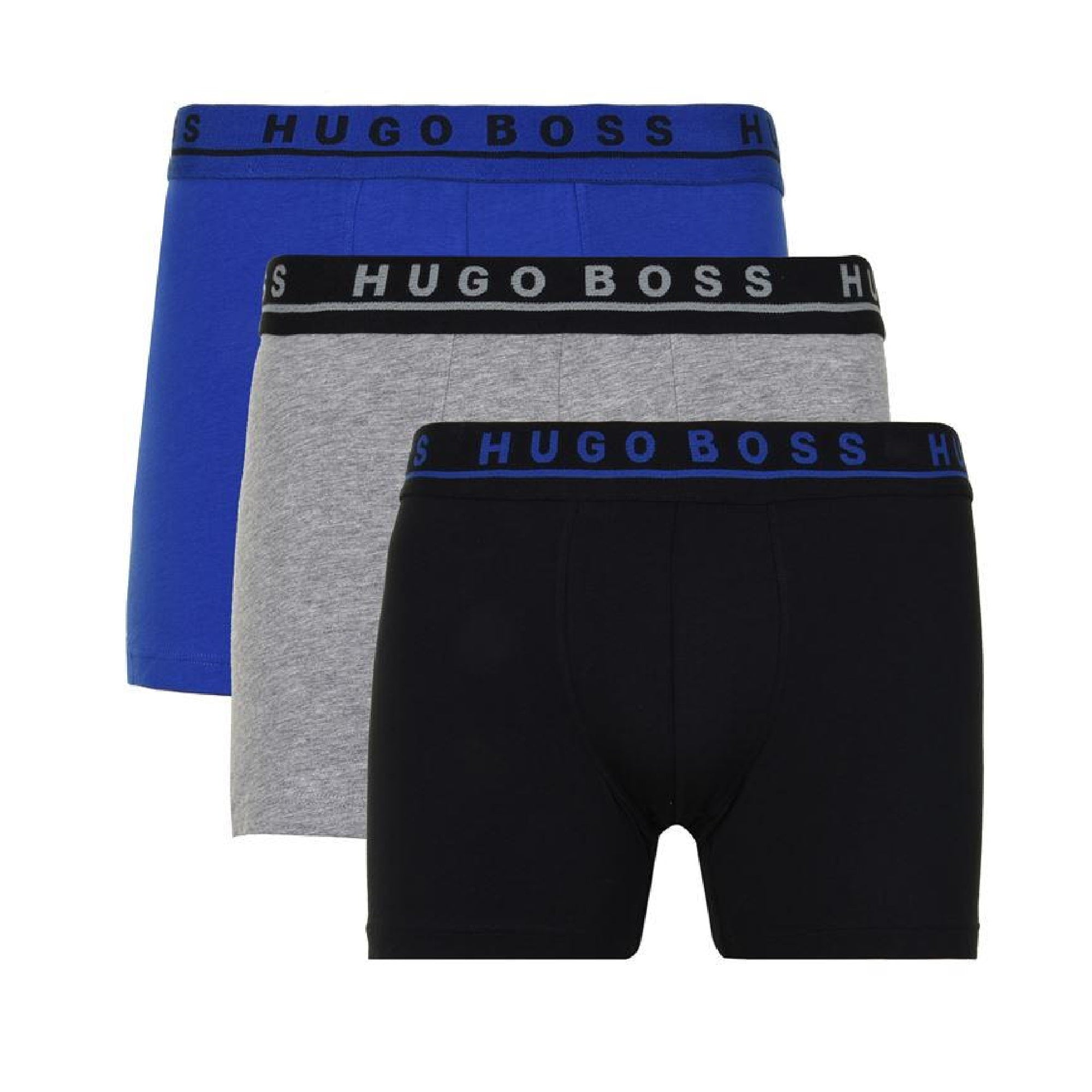 Hugo Boss Cotton Stretch Boxer Briefs 3-Pack