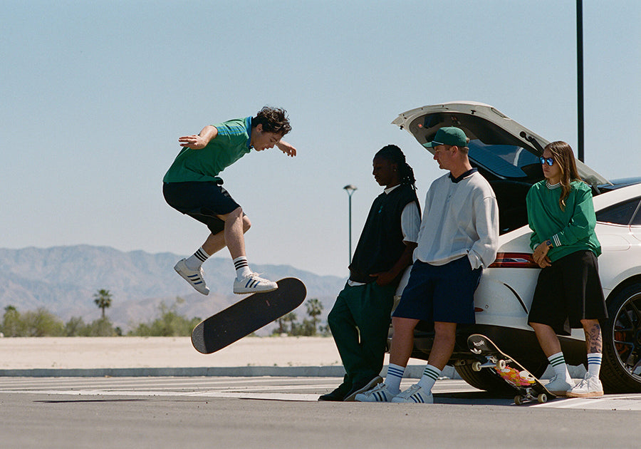 Golf & Skateboarding Combine Through adidas Rolling Links