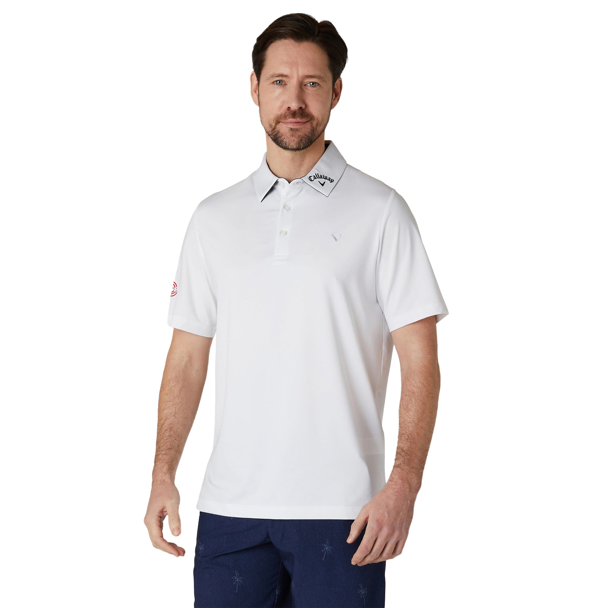 Callaway Golf 3 Chev Odyssey Shirt White 100