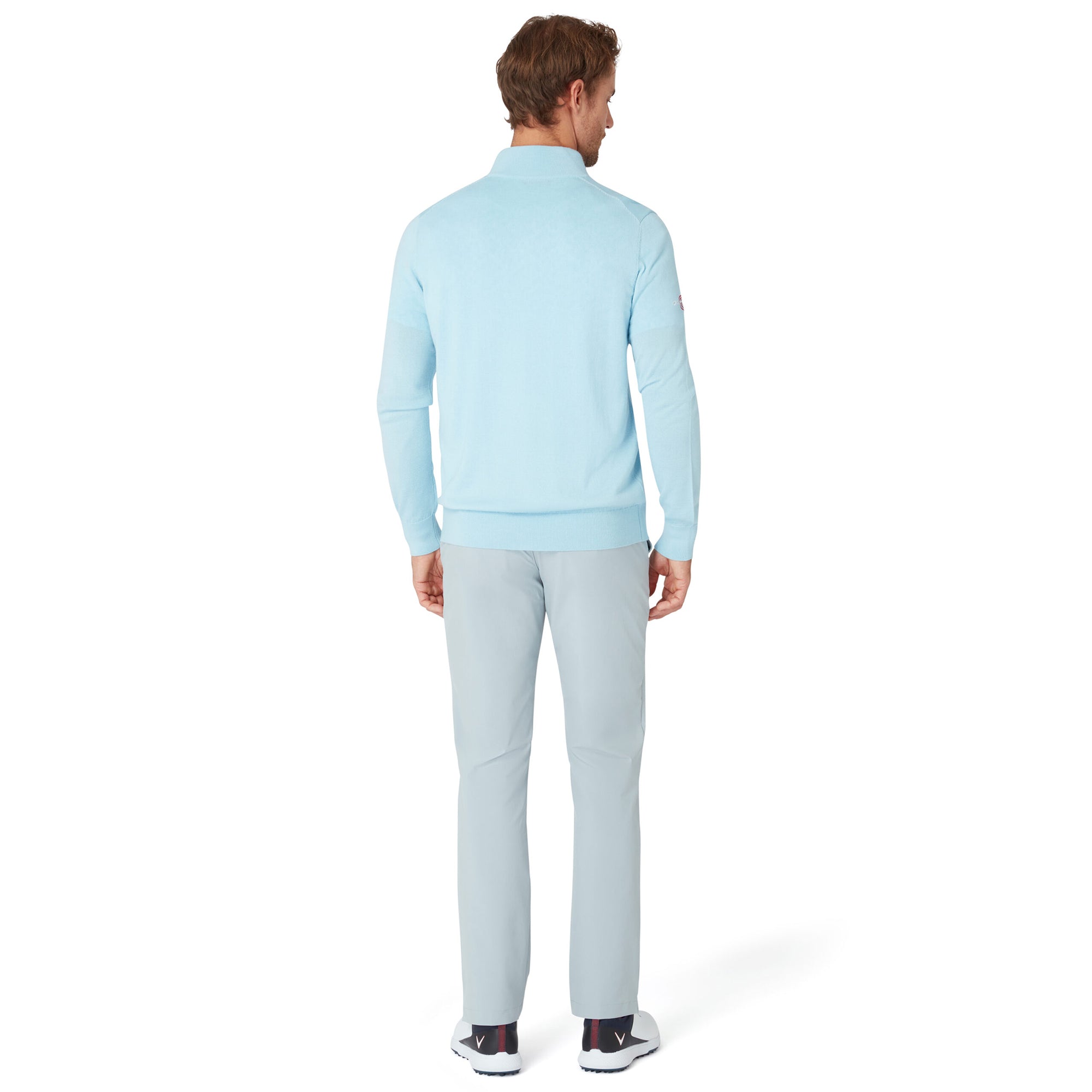 Callaway Golf Blended Merino 1/4 Zip Sweater