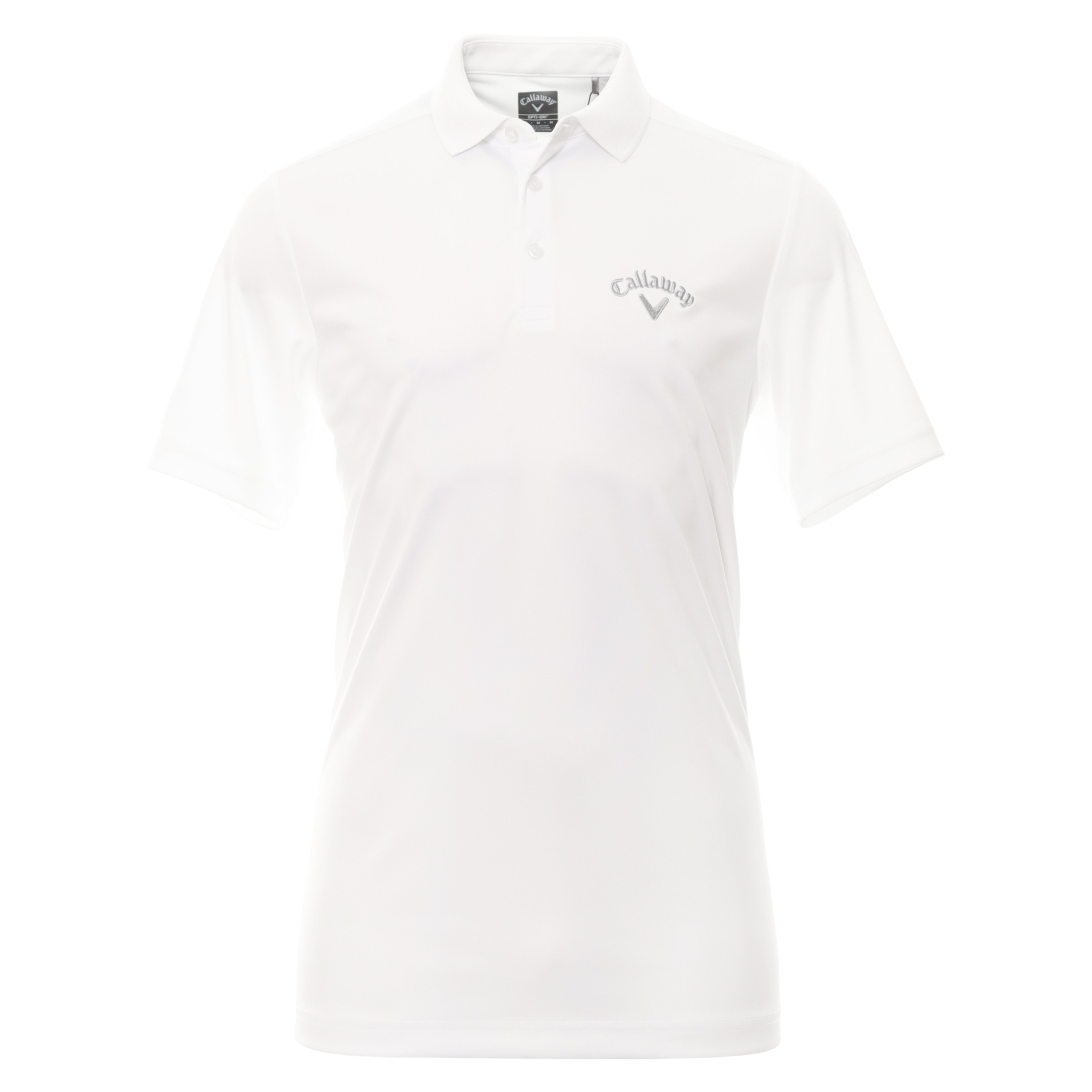 Callaway Golf Tournament Shirt CGKFB0W3 Bright White 100 & Function18