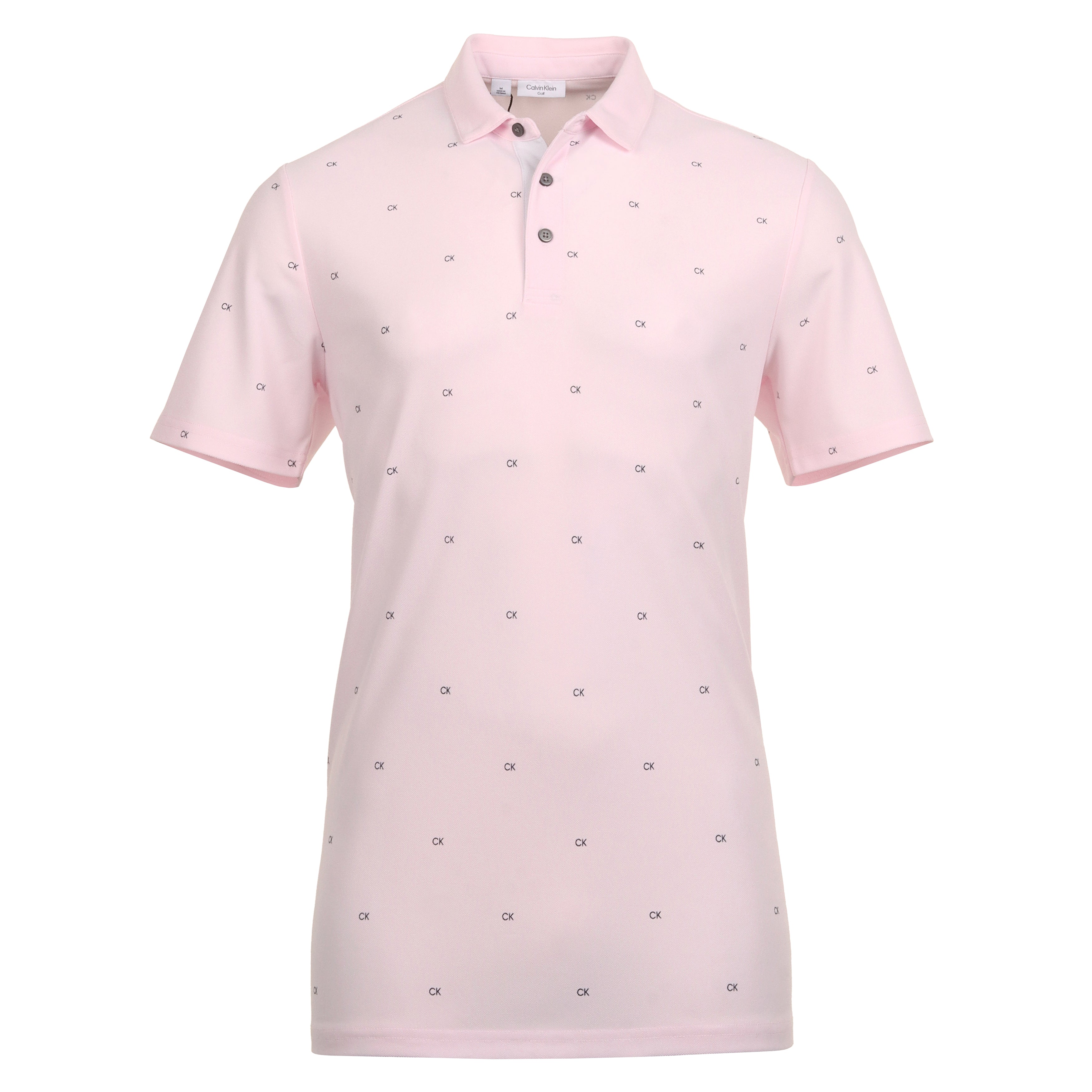 Calvin Klein Golf CK Monogram Shirt CKMS24882 Pink Function18