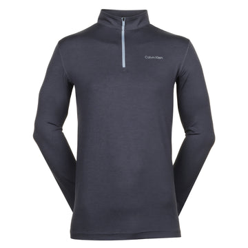 Calvin Klein Golf Newport 1/2 Zip Charcoal Marl