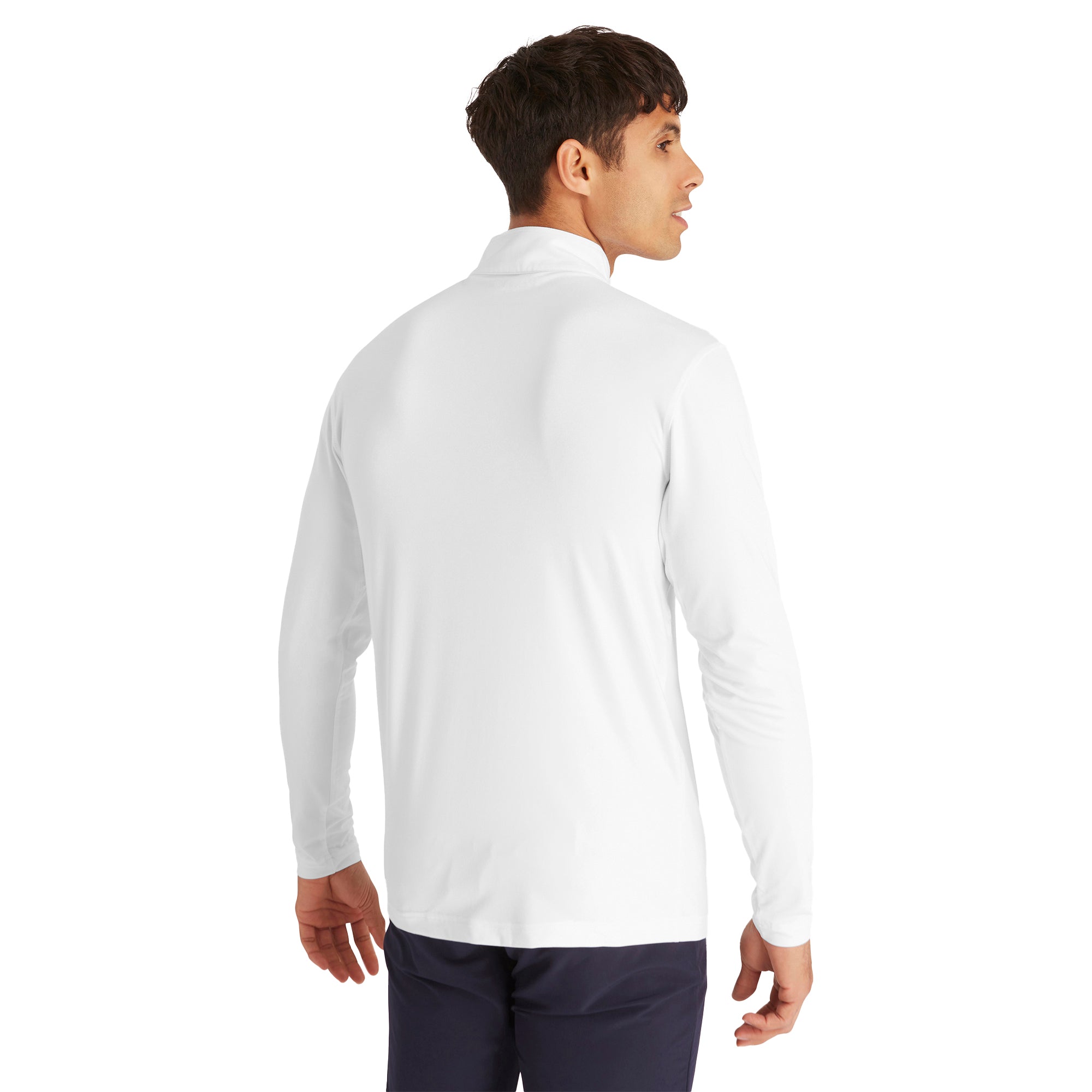 Calvin Klein Golf Newport 1/2 Zip White 