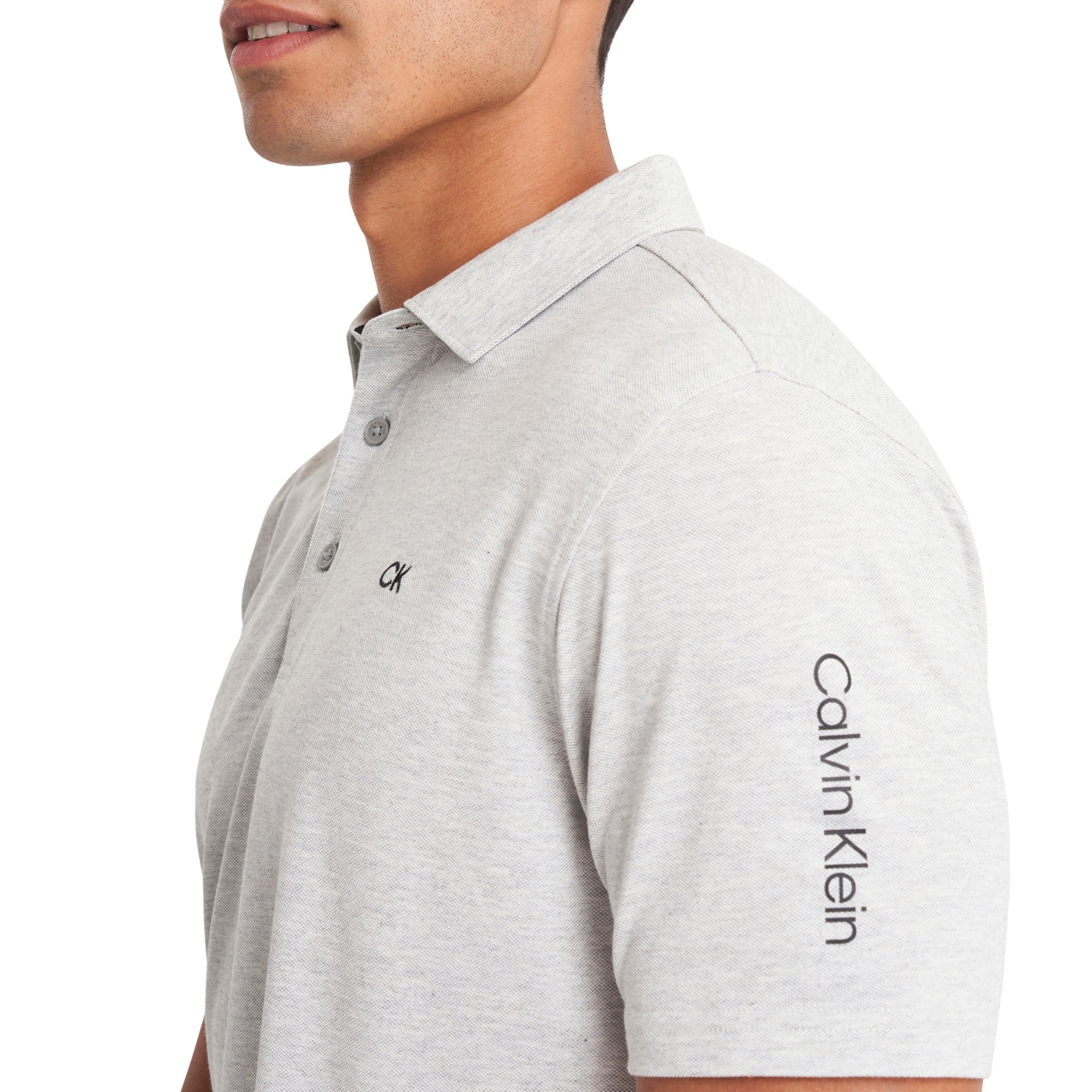 Calvin Klein Golf Uni Shirt Silver