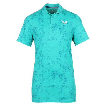 Castore Golf Geo Printed Polo Shirt