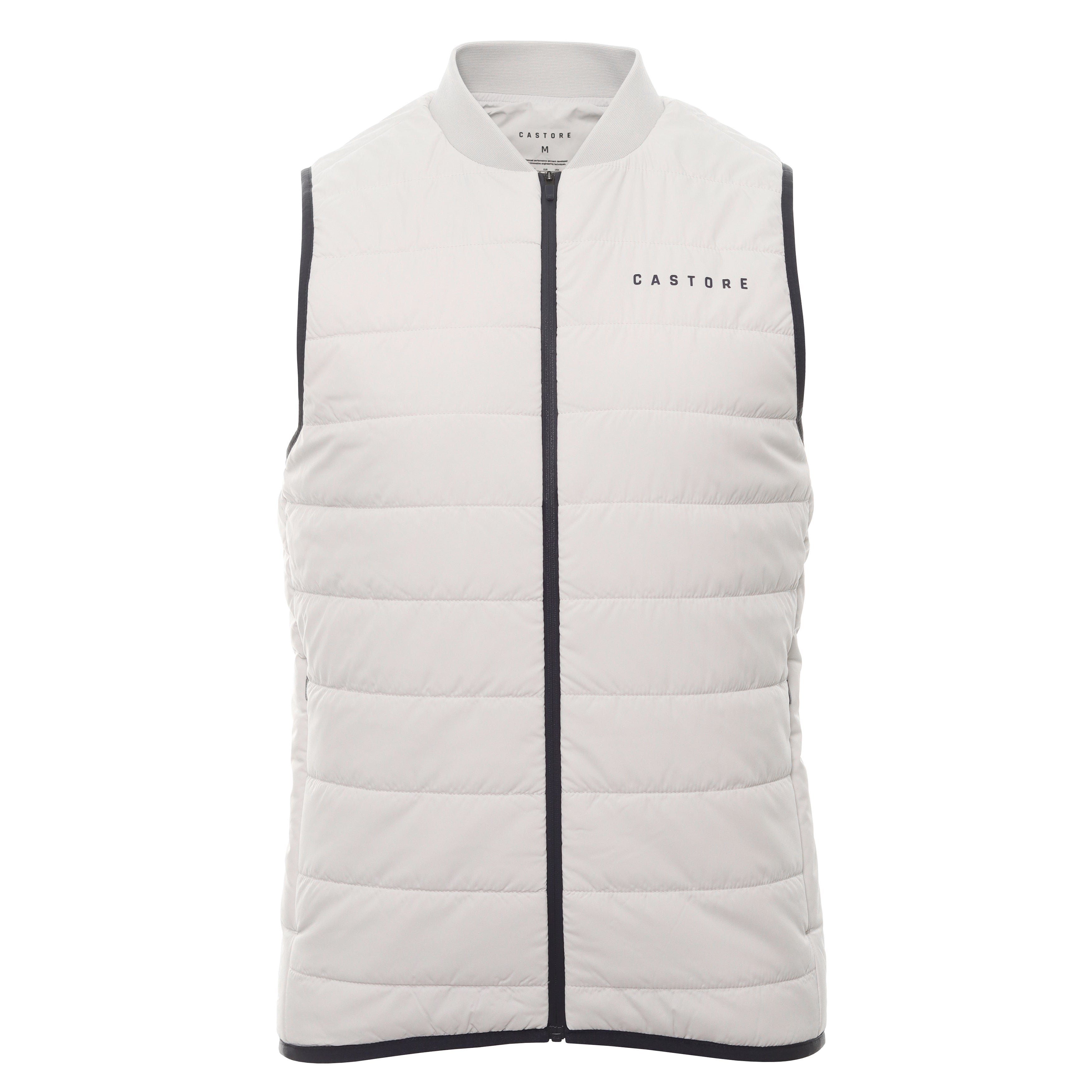 Castore Golf Quilted Gilet CM0772 Stone Grey | Function18 | Restrictedgs