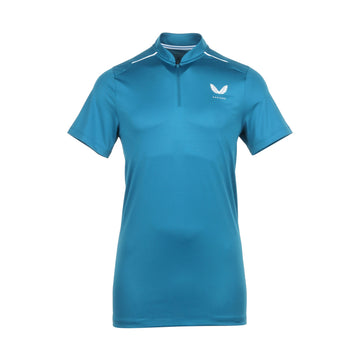 Castore Golf Varsity Polo Shirt Dark Aqua 090